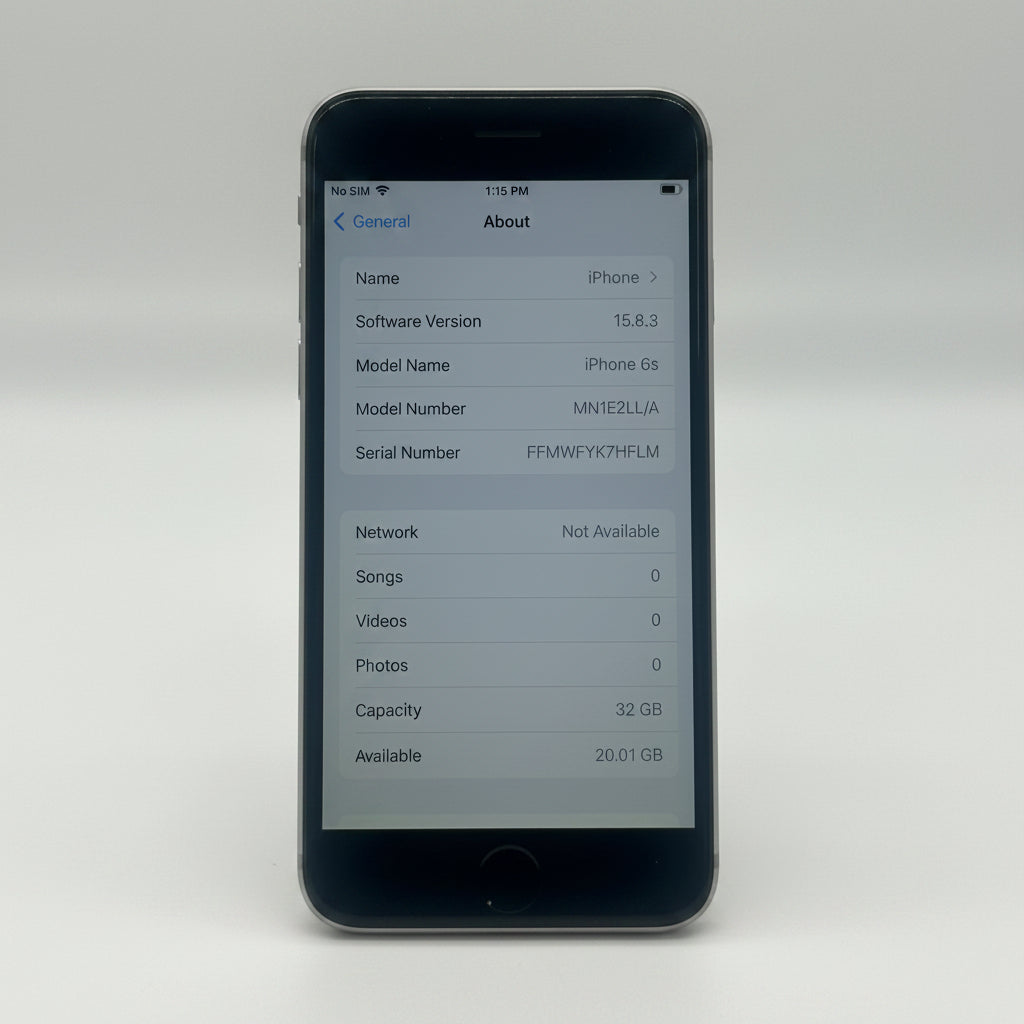 Apple iPhone 6s 32GB Gray Unlocked  - Cracked Screen