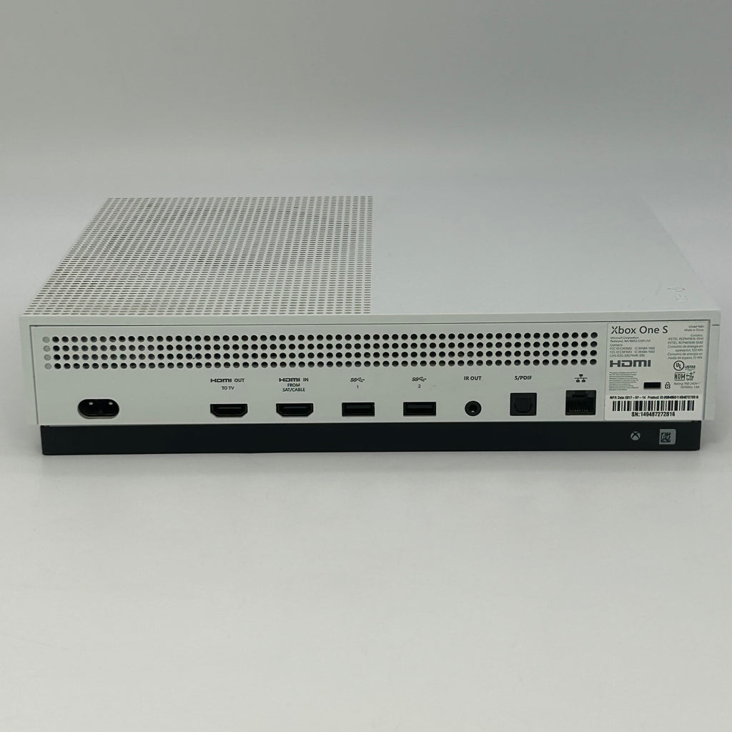 Microsoft Xbox One S 1681 2016 500GB White Console Only - Tested