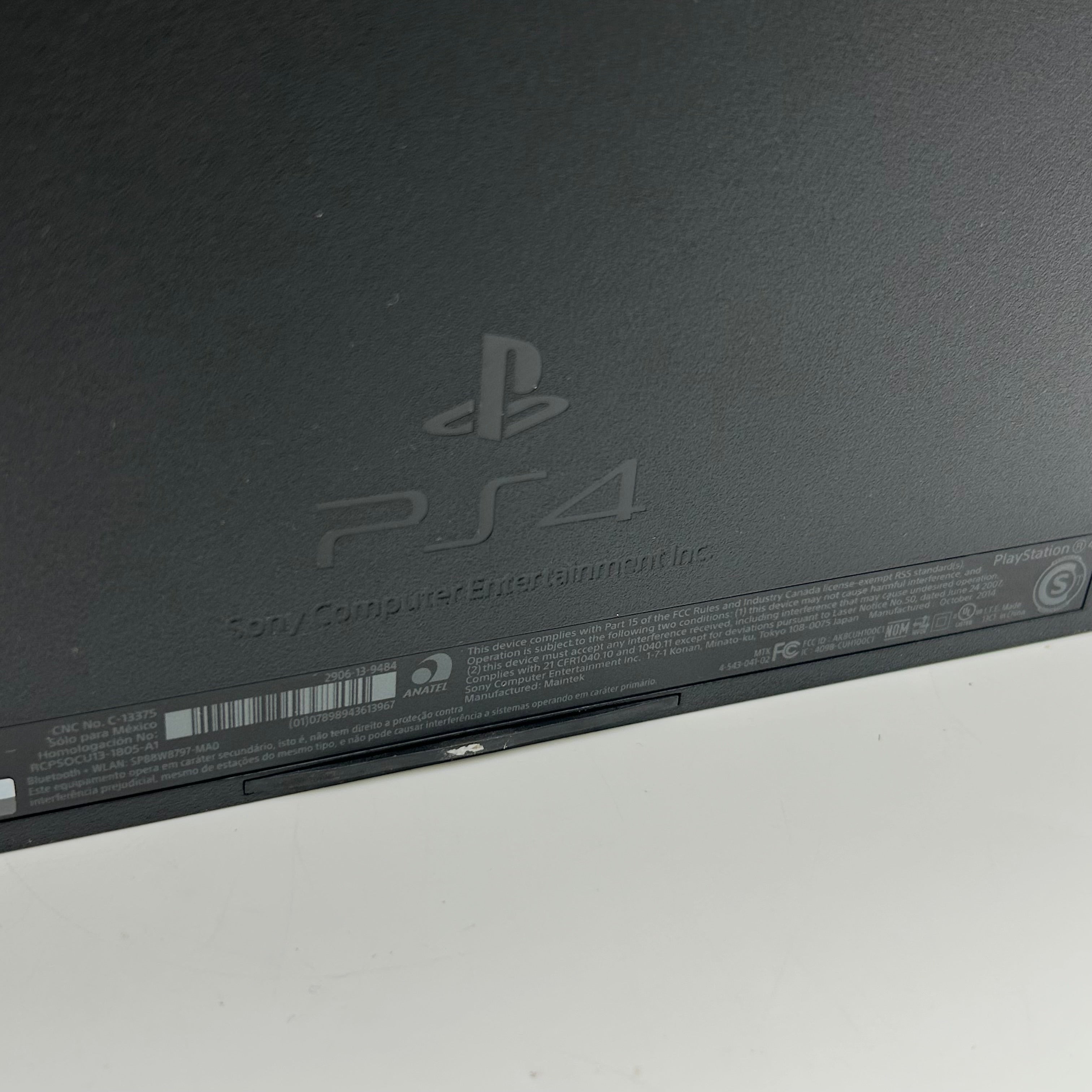 Sony PlayStation 4 PS4 500GB Black Console CUH-1115A Bundle, Controllers - TESTED w/ 8 Games