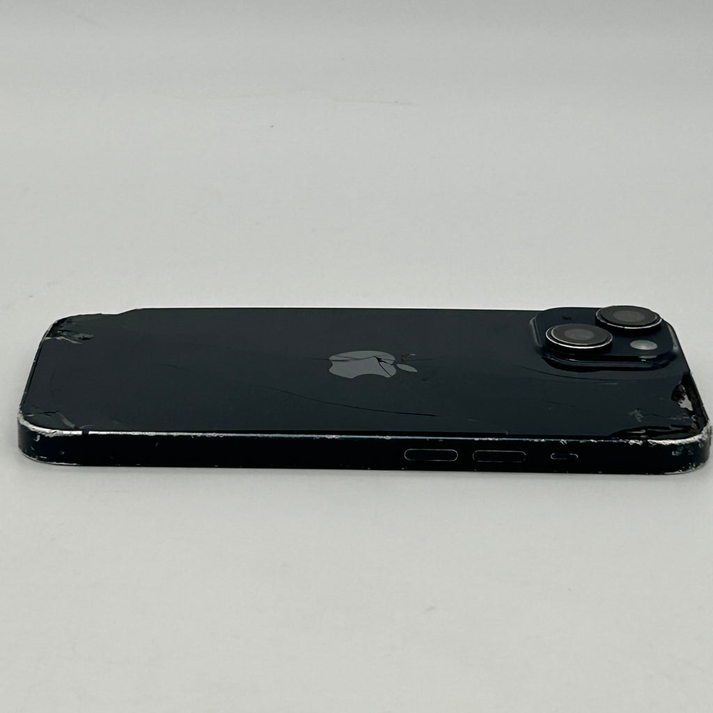 Apple iPhone 14 128GB Unlocked - Back/Front Screen Cracked - Service Battery