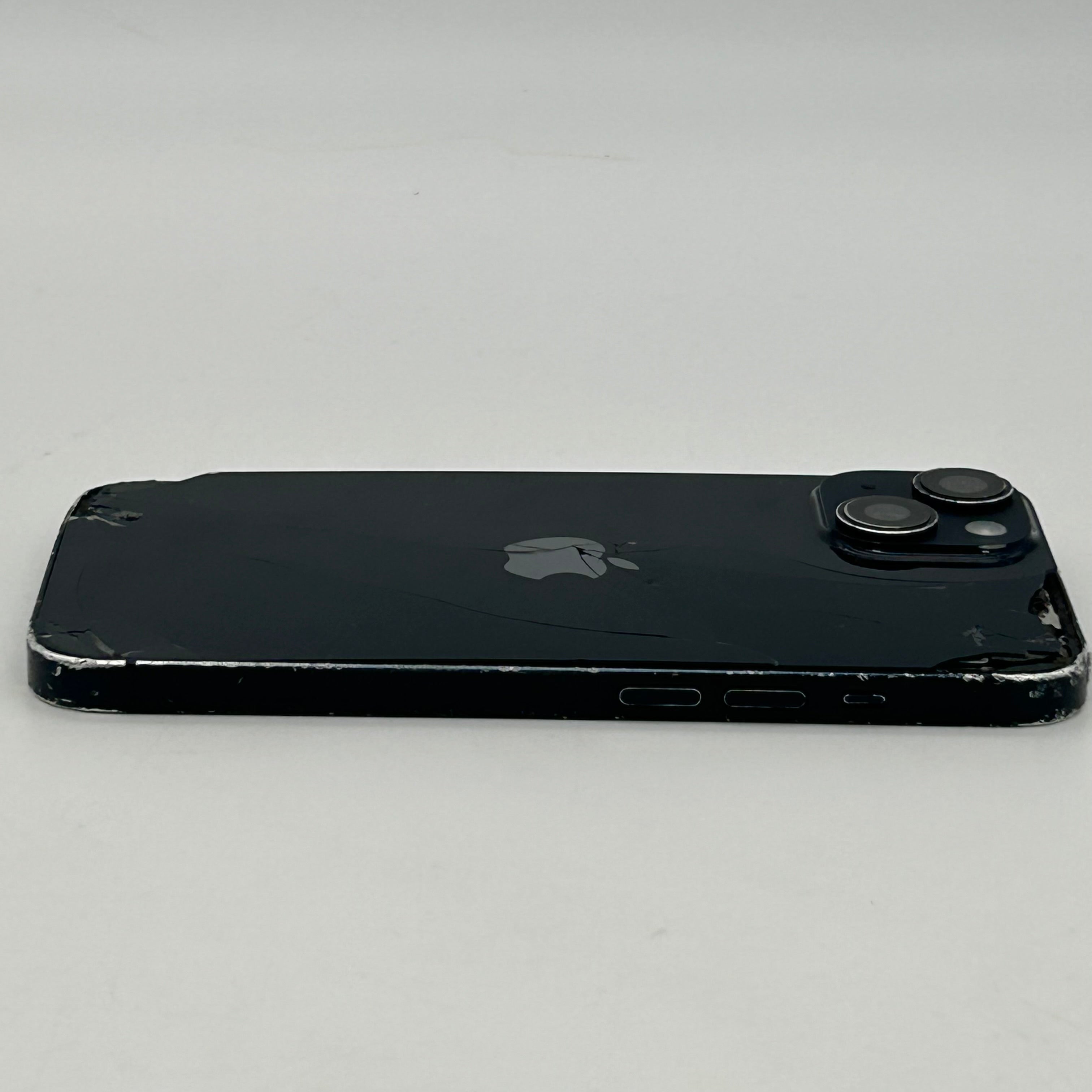Apple iPhone 14 128GB Unlocked - Back/Front Screen Cracked - Service Battery