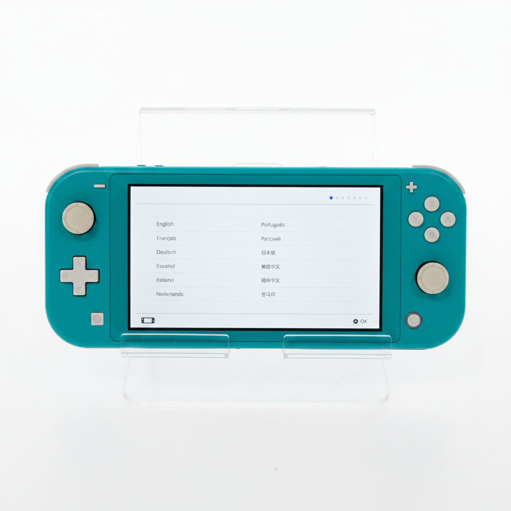 Nintendo Switch Lite Turquoise HDH-001 32GB w/ 4 Games  - Tested