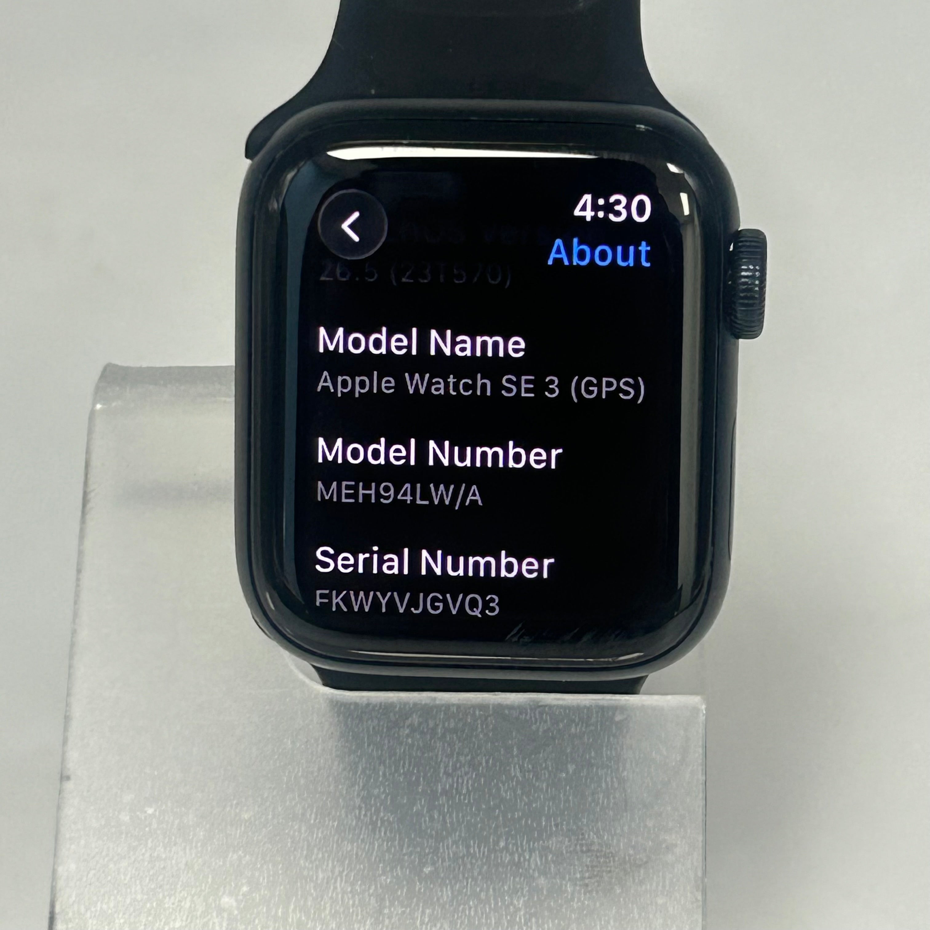 Apple Watch SE 3 GPS A3324 40mm 64GB - 100% BH