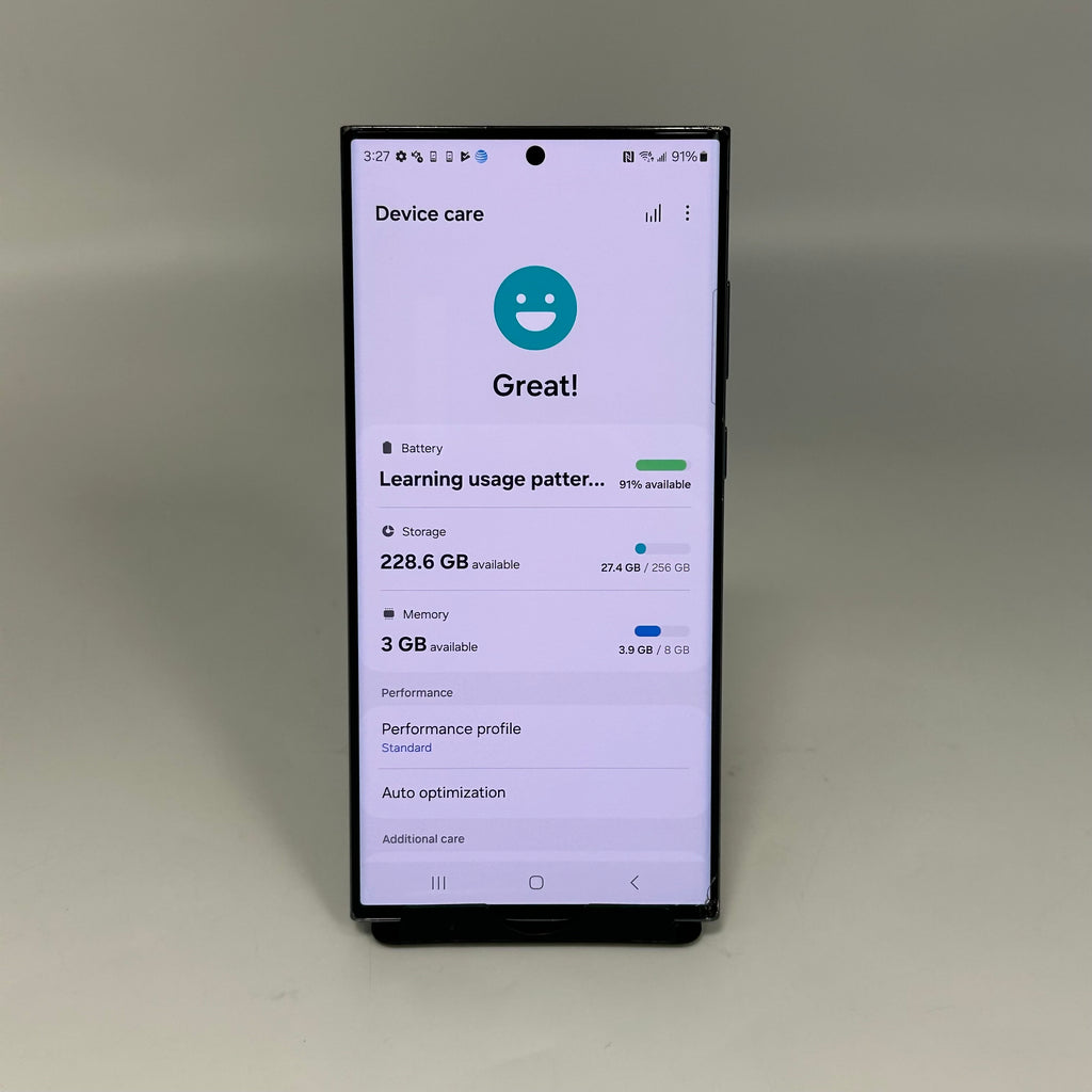 Samsung Galaxy S23 Ultra SM-S918U 256GB Green AT&T Only