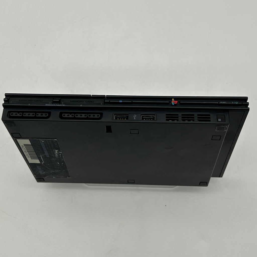 Sony PlayStation 2 PS2 Slim Black Console Bundle SCPH-75001