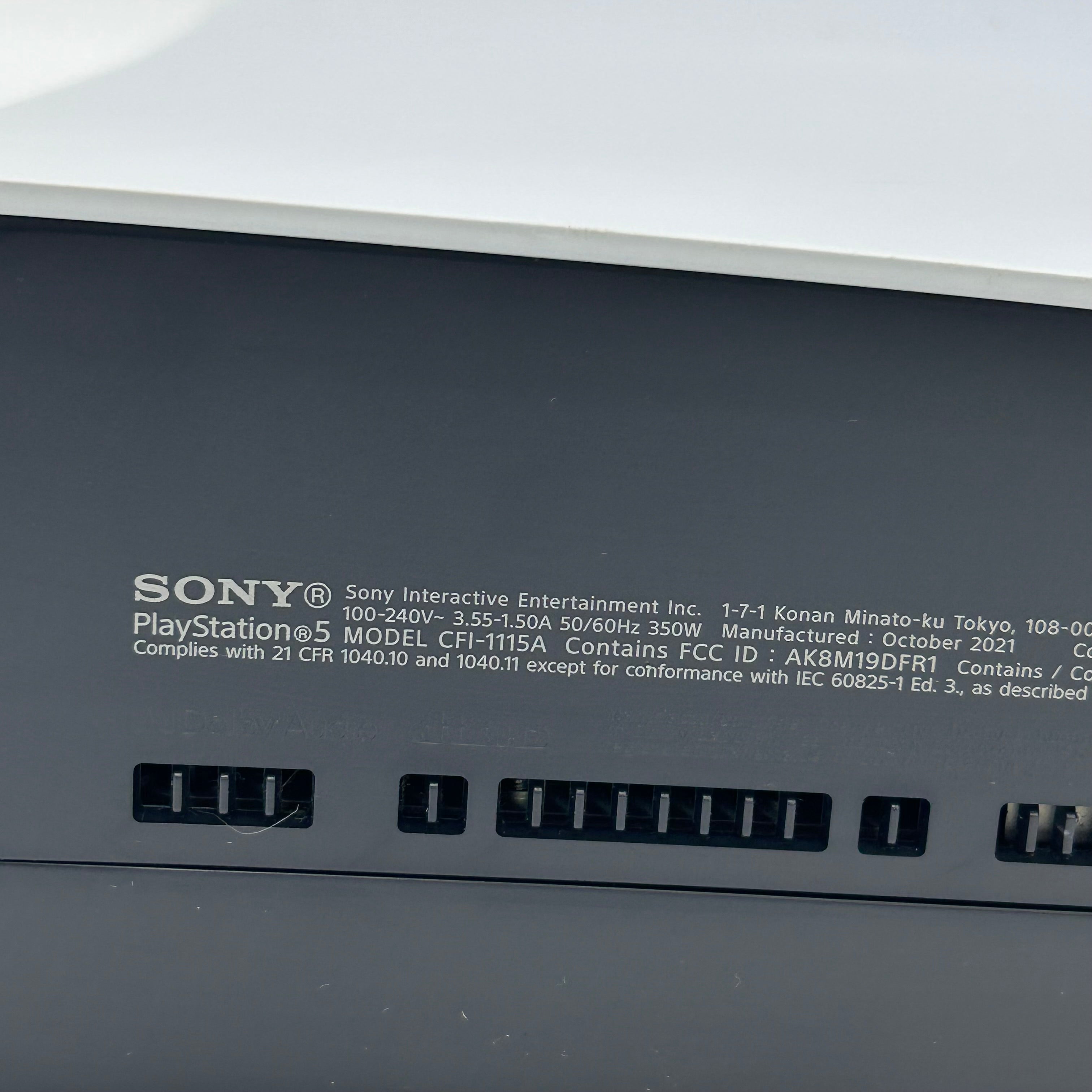 Sony PlayStation 5 Disc Edition PS5 825GB White CFI-1115A Console Gaming System