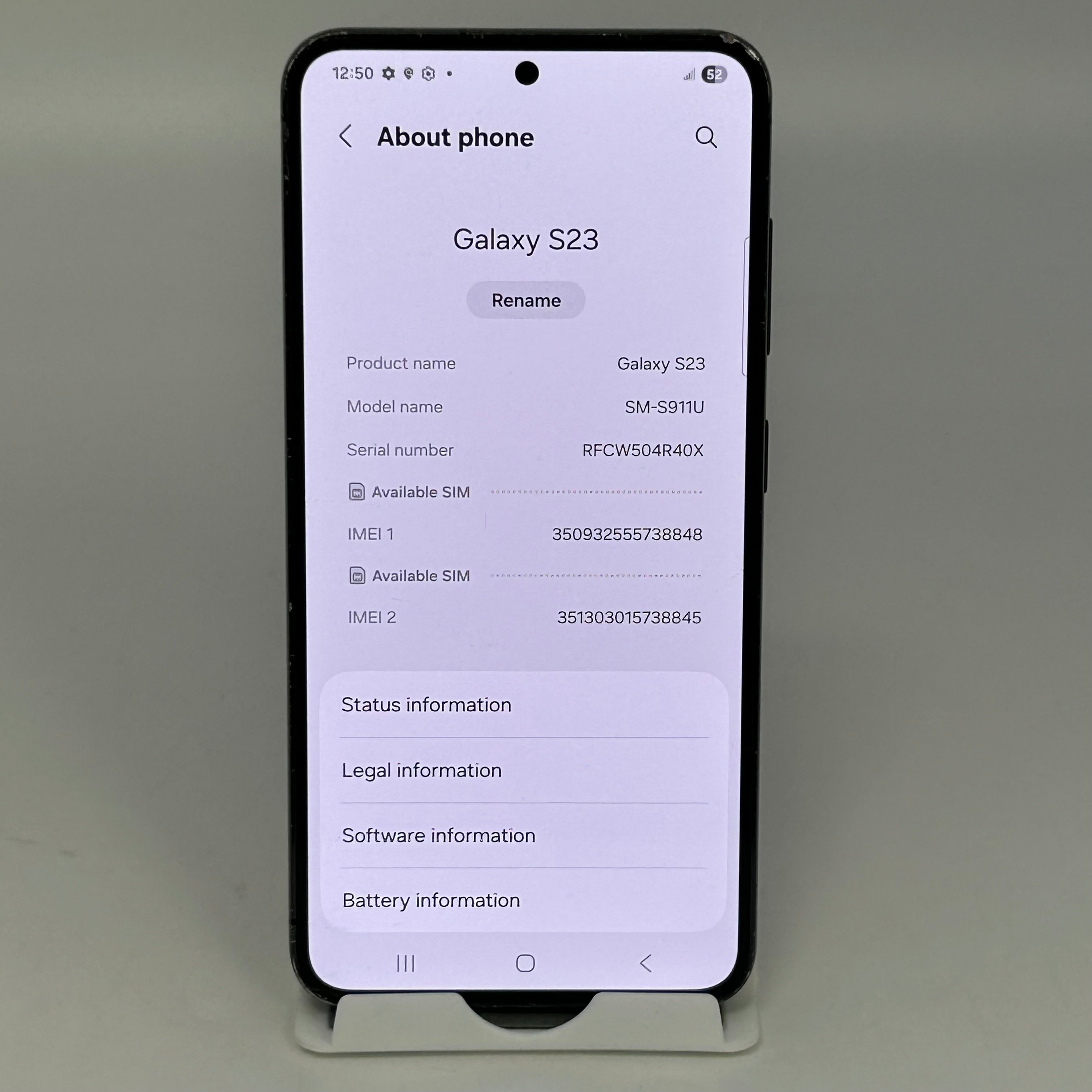Unlocked Samsung Galaxy S23 8GB RAM 128GB SM-S911U