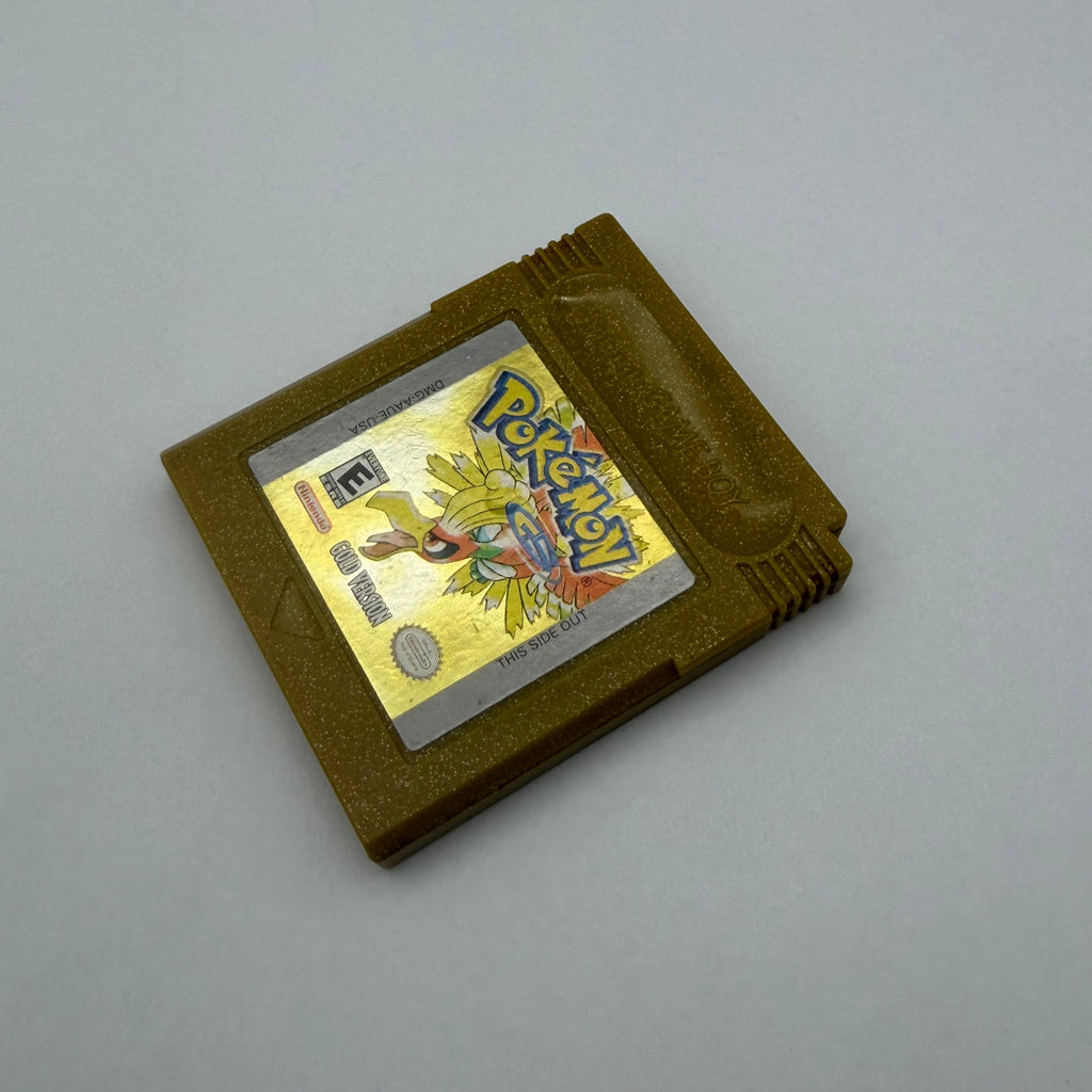 Pokemon Gold Version (Nintendo Game Boy Color, 2000) Tested