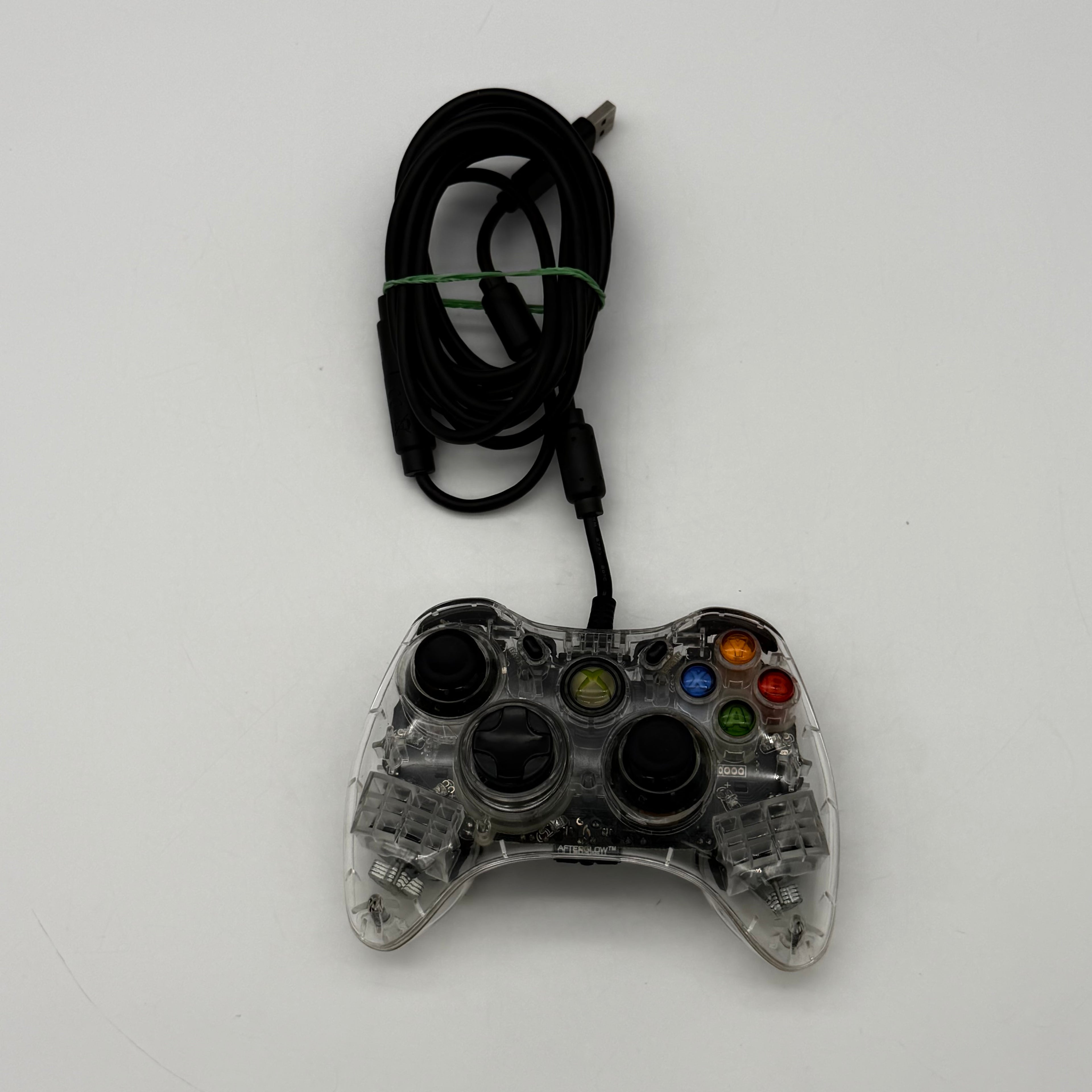 Microsoft Xbox 360 S 2005 Black 4GB Console w/ Controller & 4 Games