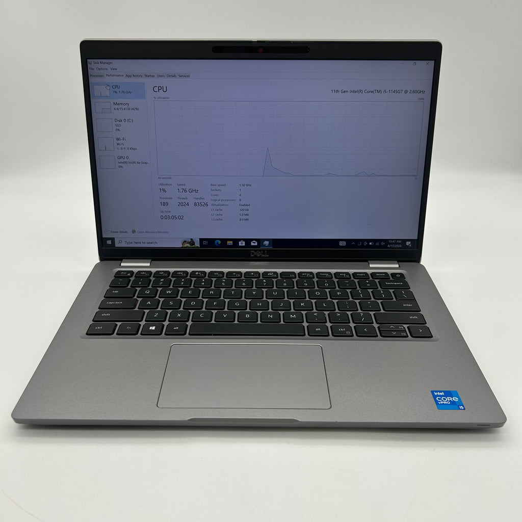 Dell Latitude 5420 14-inch Core i5 11th Gen 16GB RAM 500GB Gray
