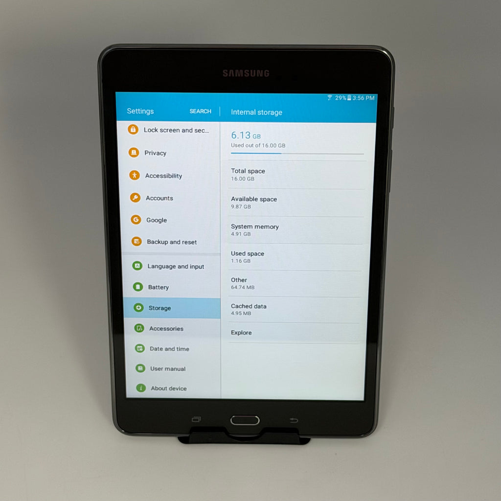 Samsung Galaxy Tab A 8.0 SM-T350 16GB WiFi Unlocked Tablet Black