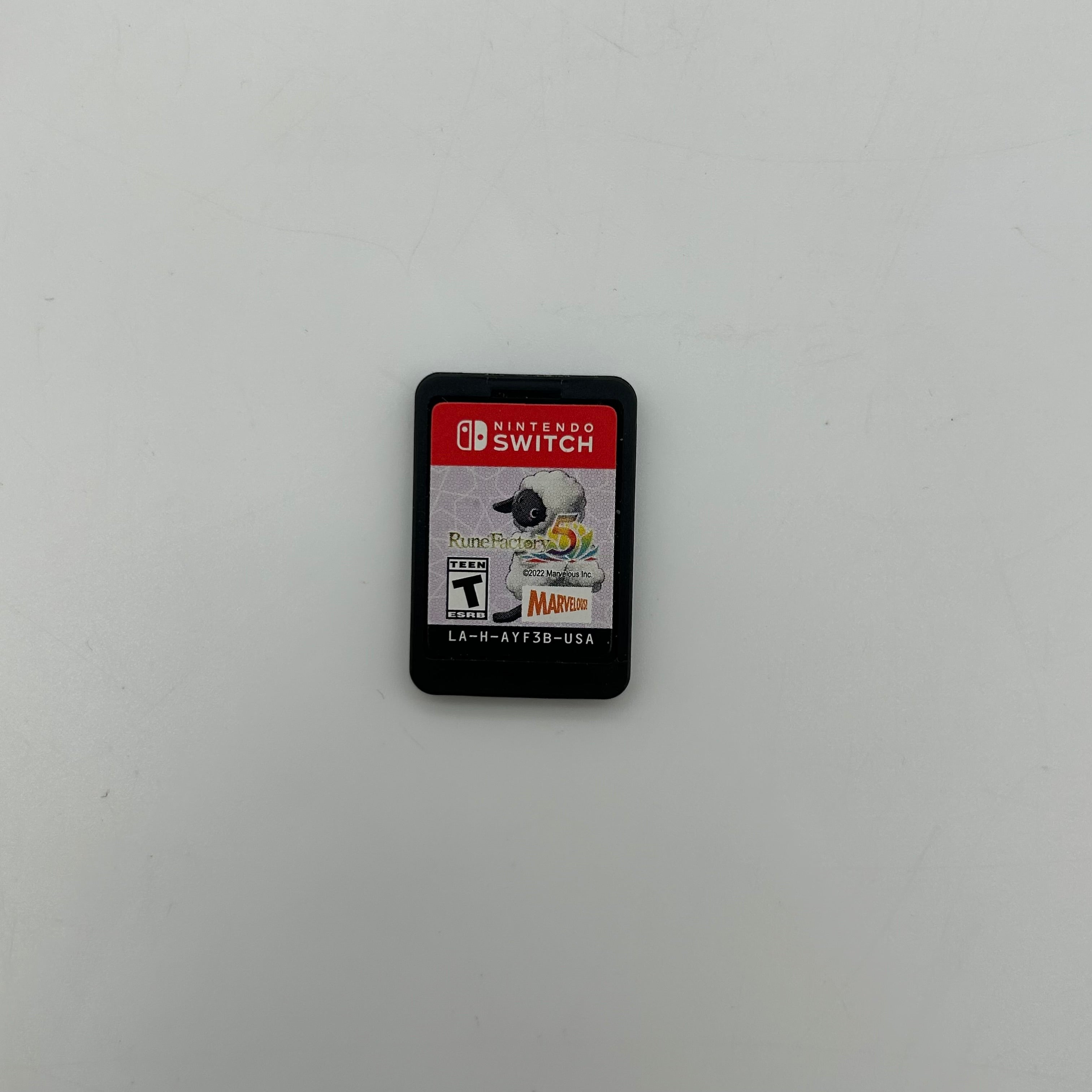 Nintendo Switch Rune Factory 5 w/ Manual + Case