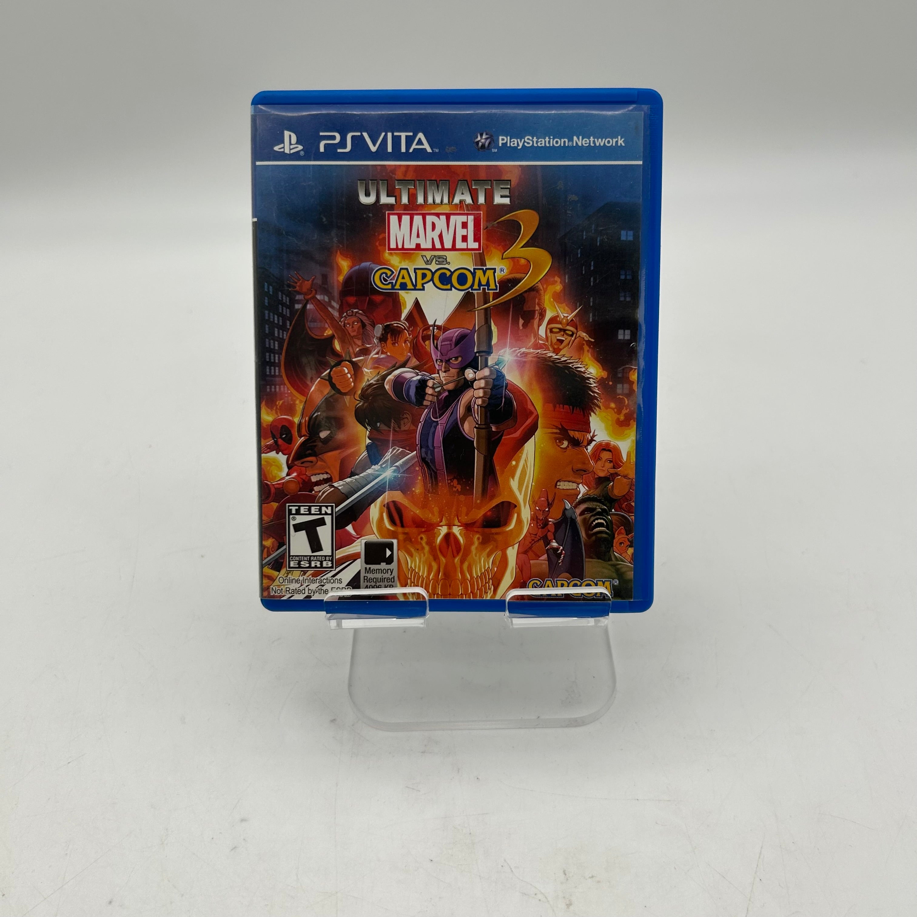 Ultimate Marvel vs. Capcom 3 PS Vita Used Game Tested Works Great