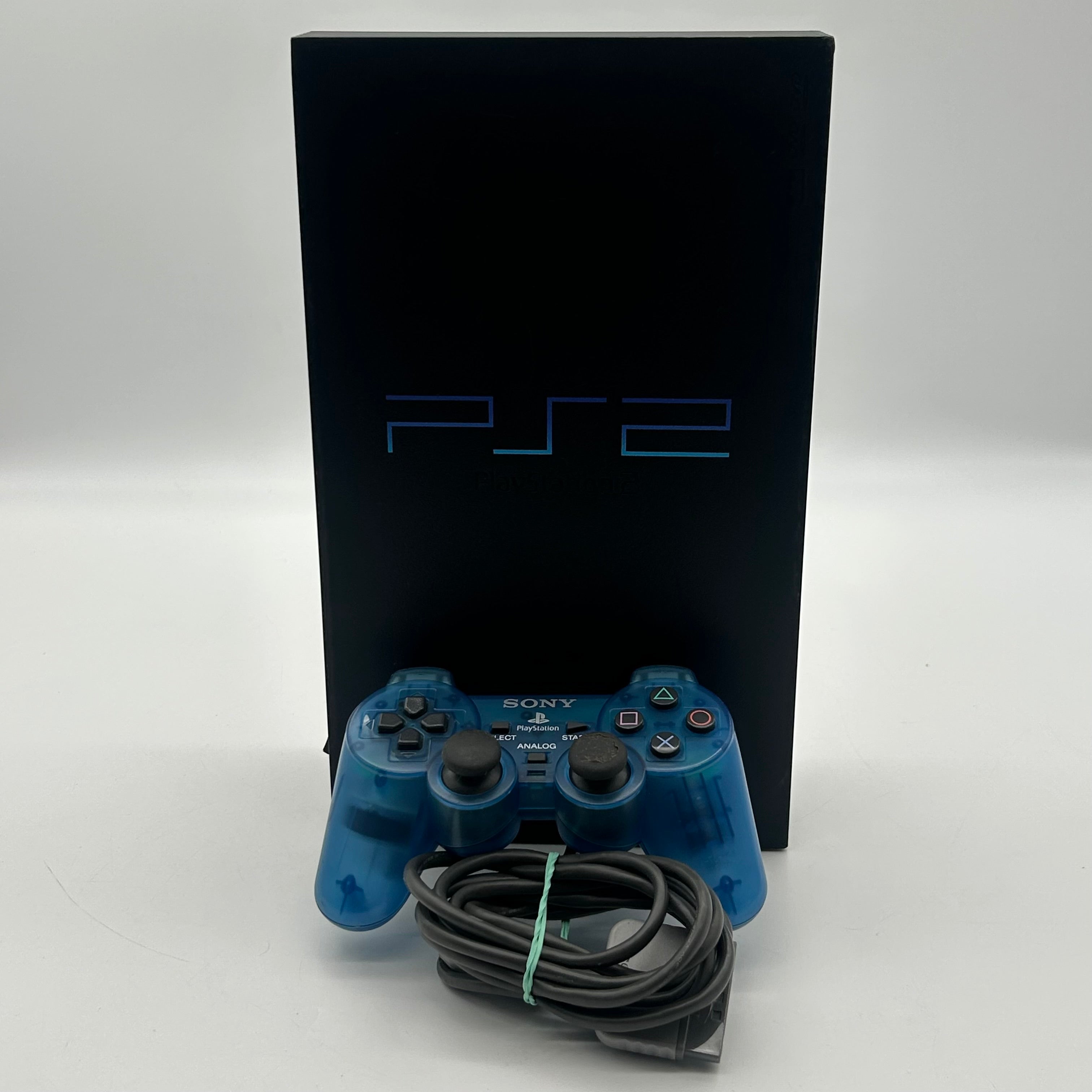 Sony PS2 Fat Console SCPH-30001 w/ 1 Controller, 4 Games, and Cable - TESTED Working