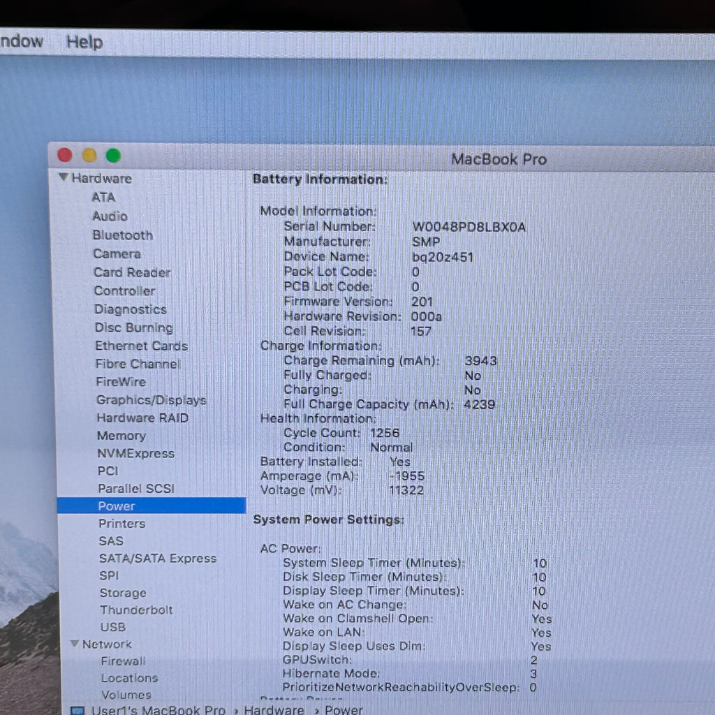Apple MacBook Pro 15 Inch 2010 A1286 Core i5 2.53 GHz 4GB 500GB HDD macOS Laptop