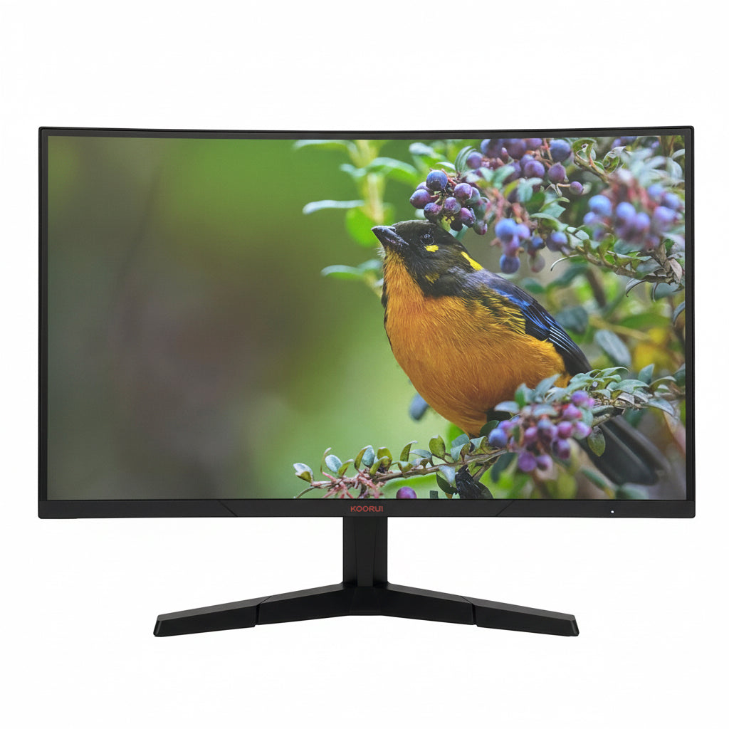 KOORUI 27E6QC 27 Inch Computer Monitor, QHD 2560P Gaming Monitor 144Hz