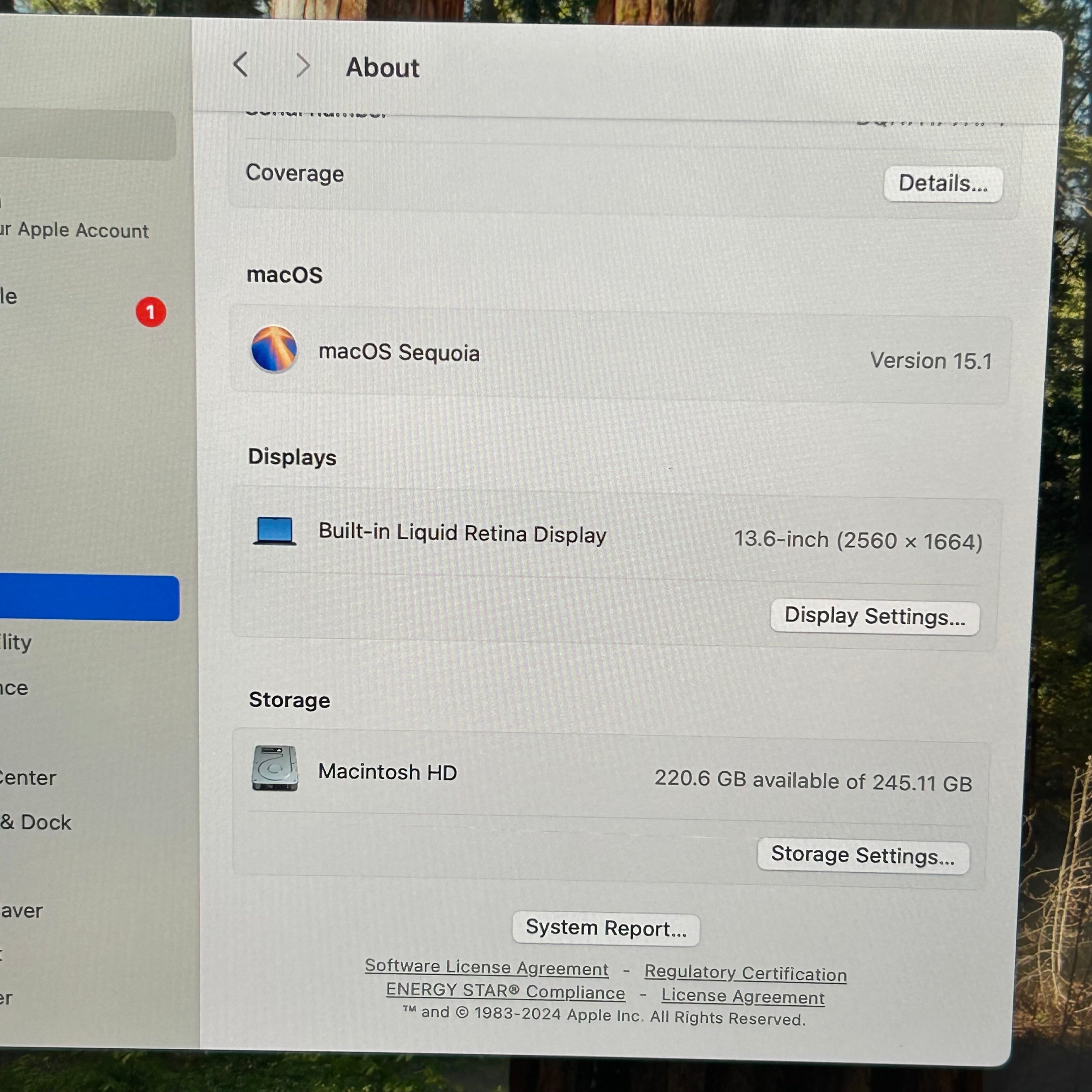 2022 Apple MacBook Air 13.6" M2 8C GPU 3.5GHz 16GB RAM 256GB SSD A2681