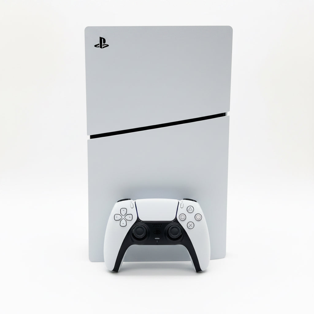 Sony PlayStation 5 Slim Digital PS5 825GB White Console Gaming System CFI-2115