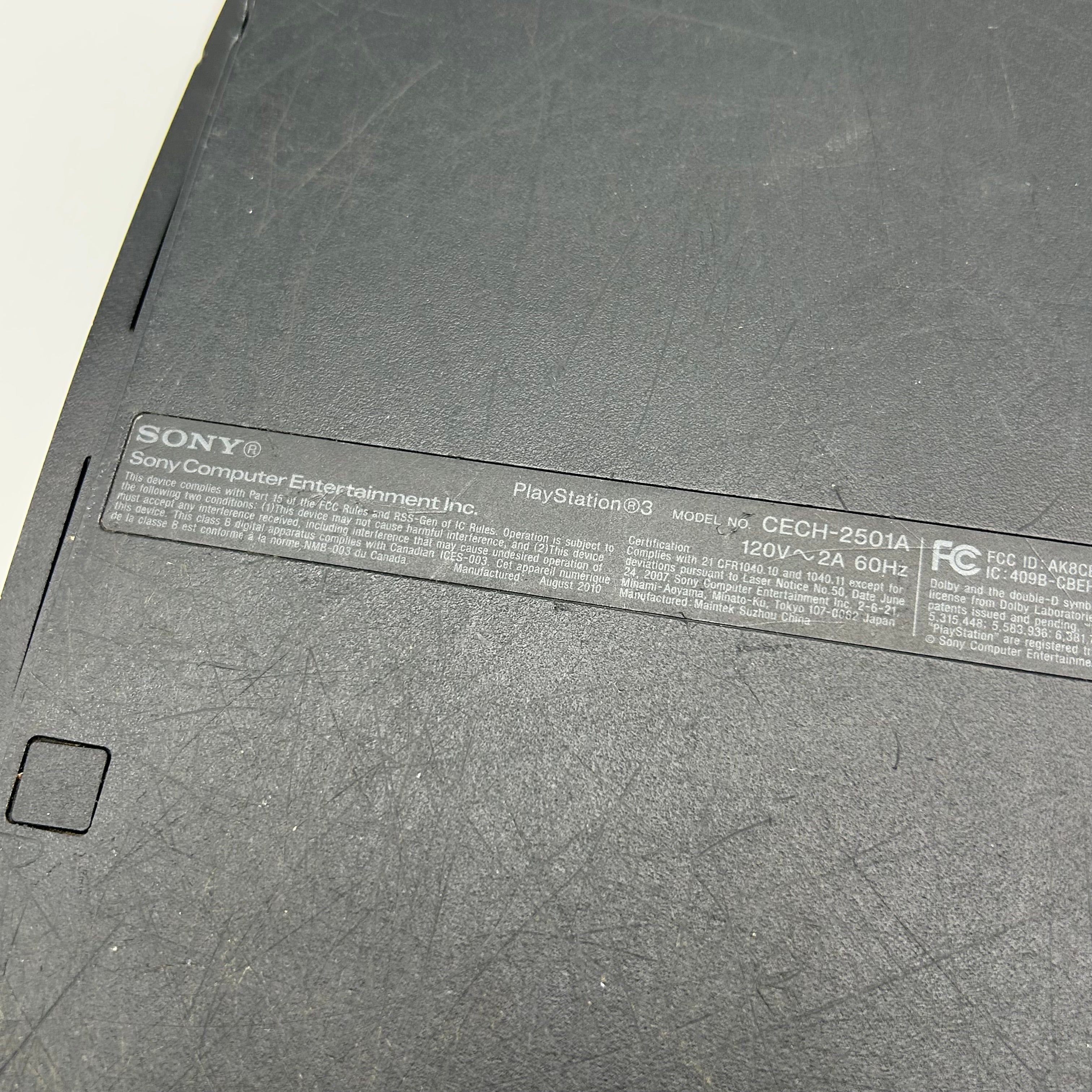 Sony PlayStation 3 PS3 Slim CECH-2501A Console - For Parts Only