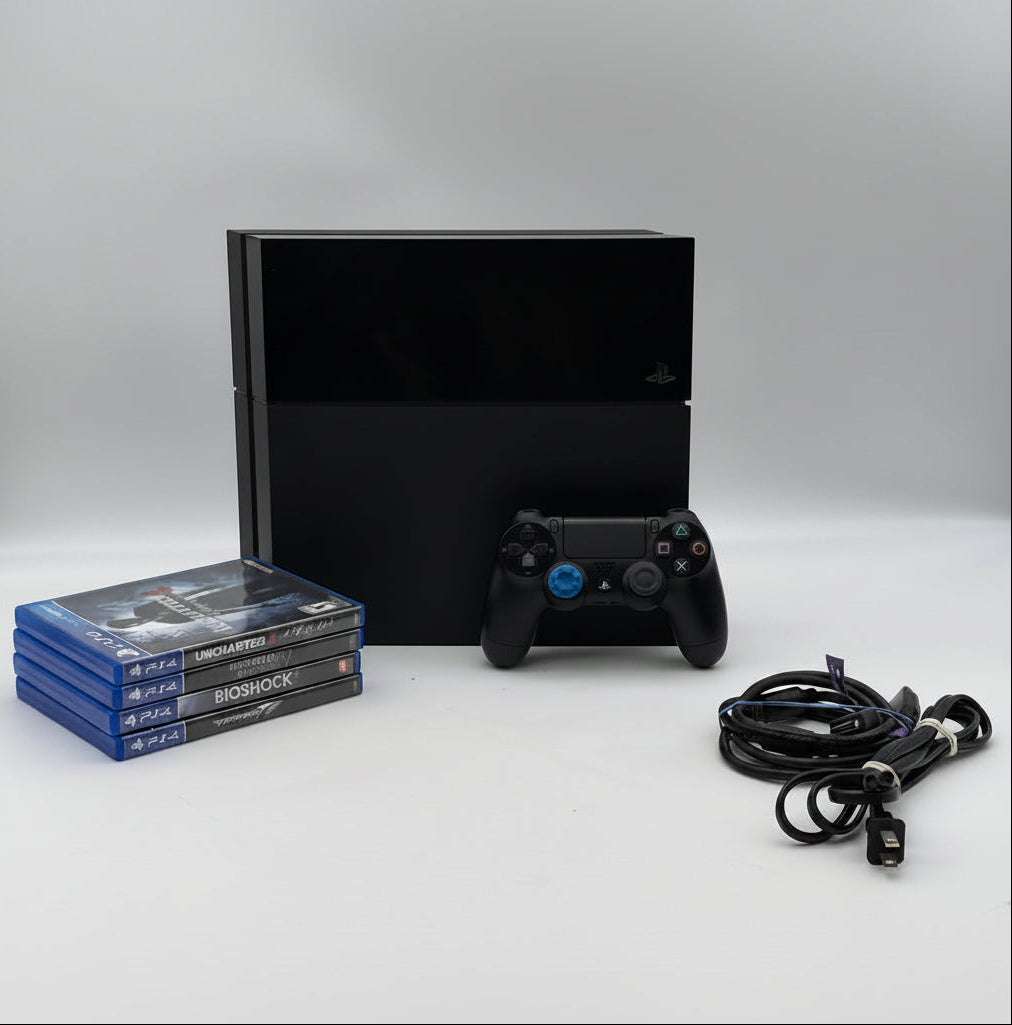 Sony PlayStation 4 CUH-1001A 2TB Black Console Bundle