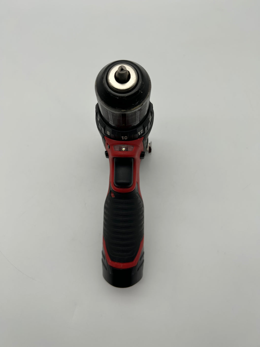 Milwaukee 2407-20 3/8" (10mm) Drill/Driver Red Used - C 2 Batteries