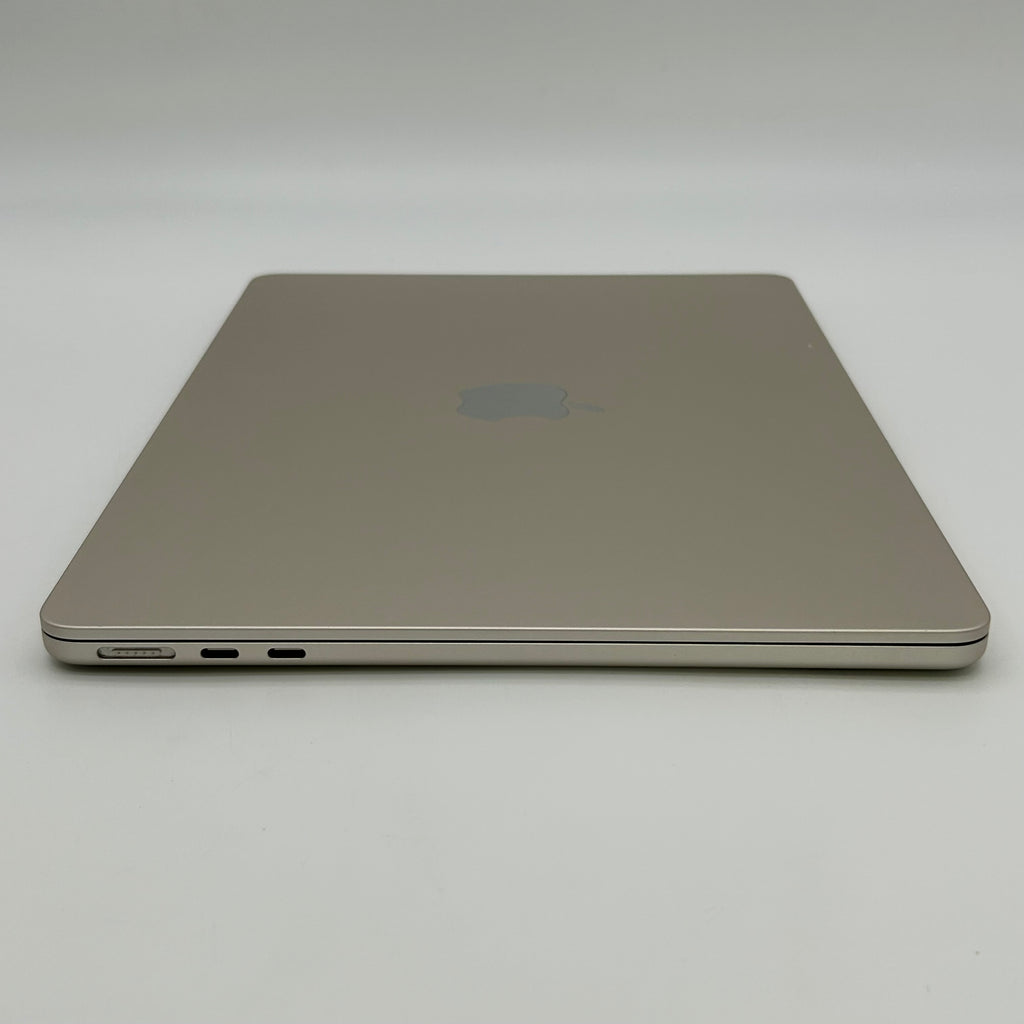 Apple MacBook Air 13.6" M2 8C GPU 3.5GHz 8GB RAM 256GB SSD A2681 - Starlight - Includes Front, Back, and Keyboard Case - Used