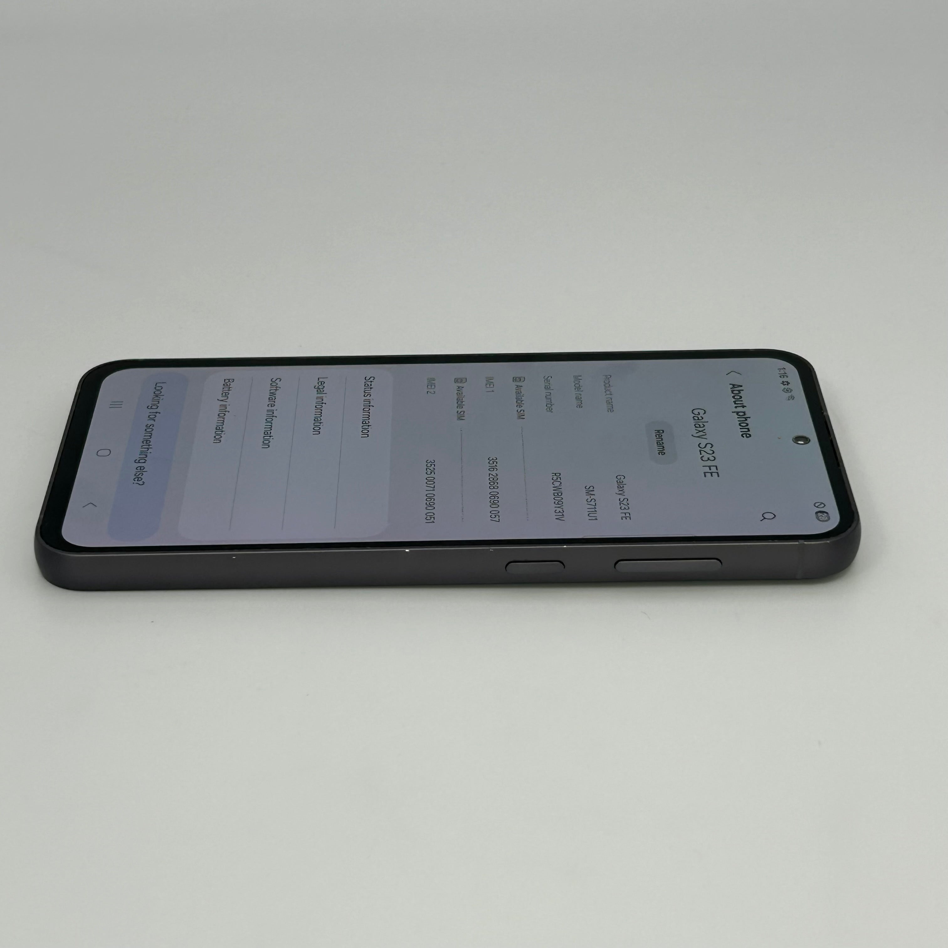 Verizon Samsung Galaxy S23 FE 128GB SM-S711U1 in Black