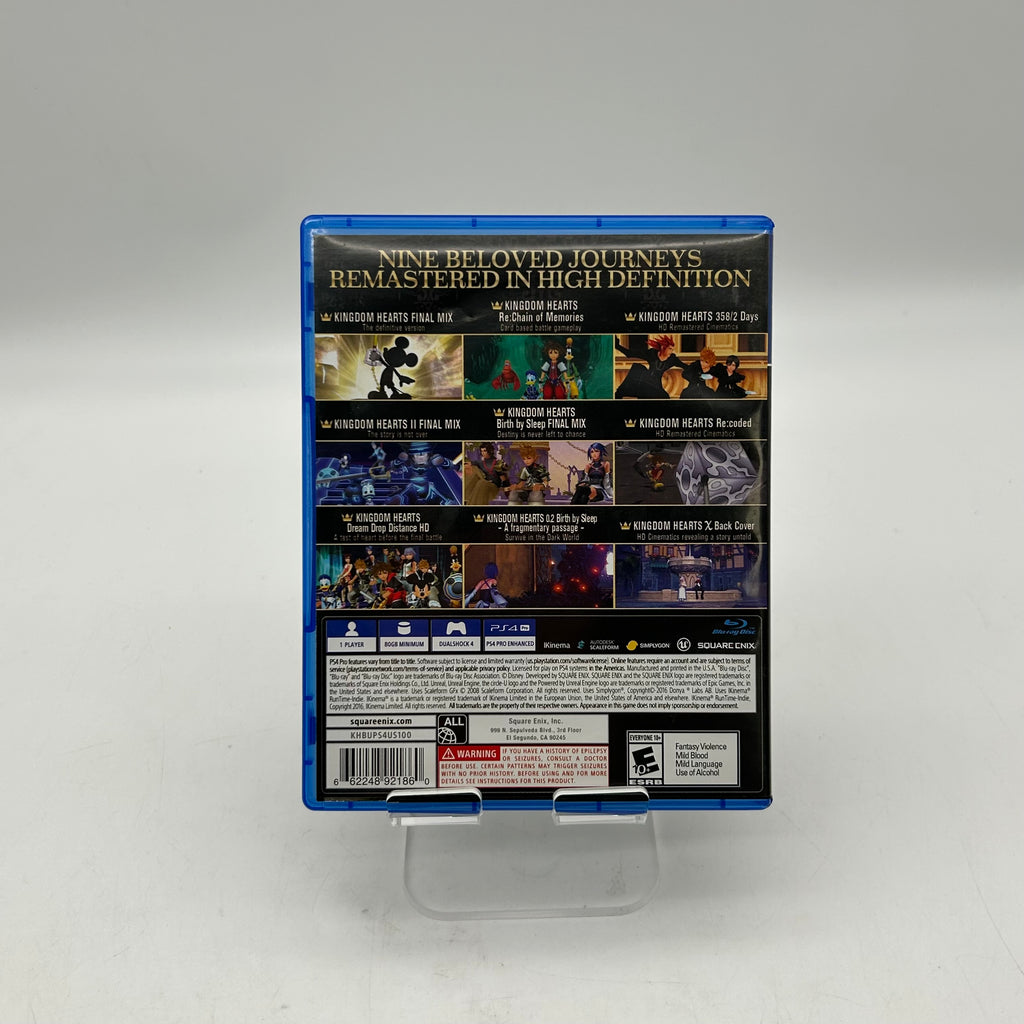 Kingdom Hearts The Story So Far - Sony PlayStation 4 Tested
