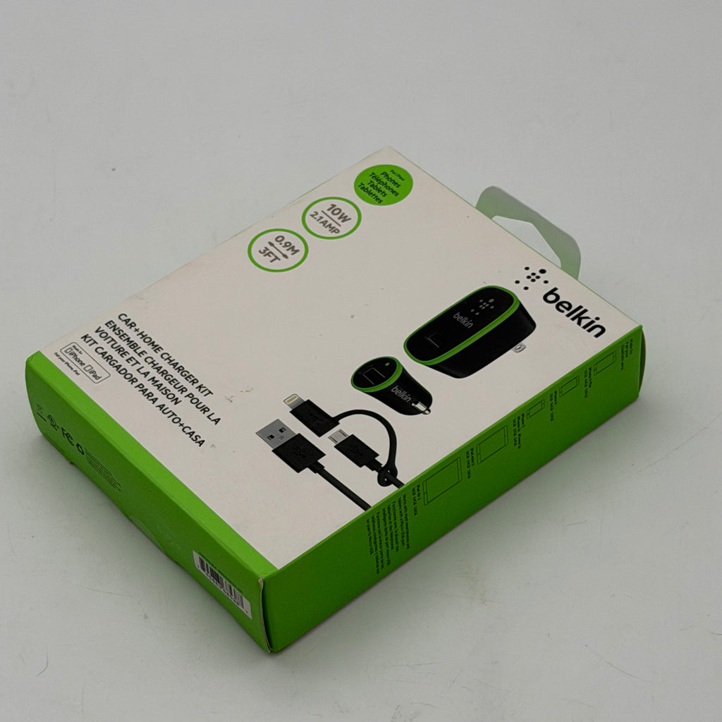 Belkin CGP30-3 Charging Kit USB-C Wall & Car Charger Kit