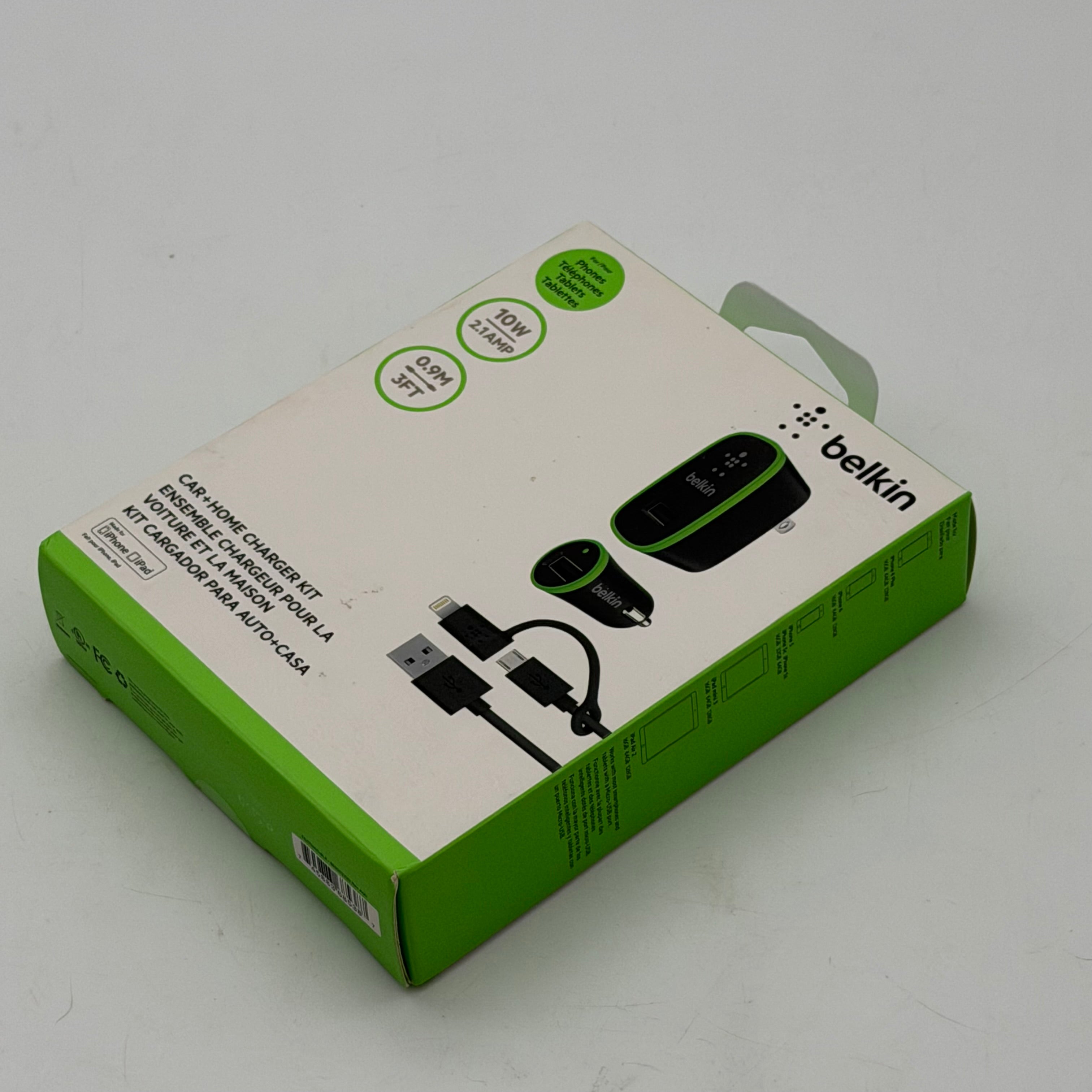 Belkin CGP30-3 Charging Kit USB-C Wall & Car Charger Kit