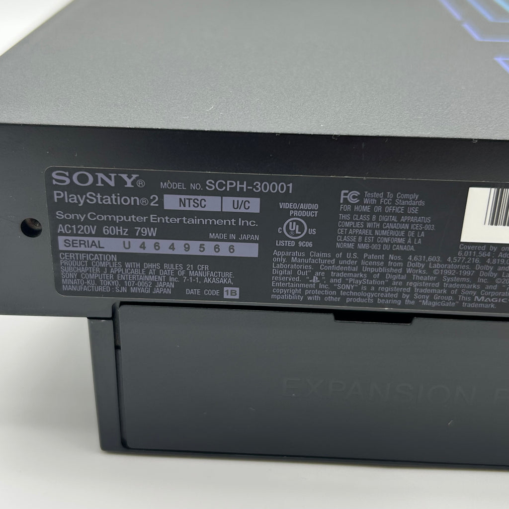 Sony PlayStation 2 PS2 Fat (SCPH-30001) Bundle - Fully Functional - No AV Cable - Used- Used - Good