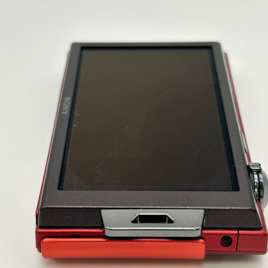Sony DSC-T900 12.1MP CCD Red Digital Camera - Used