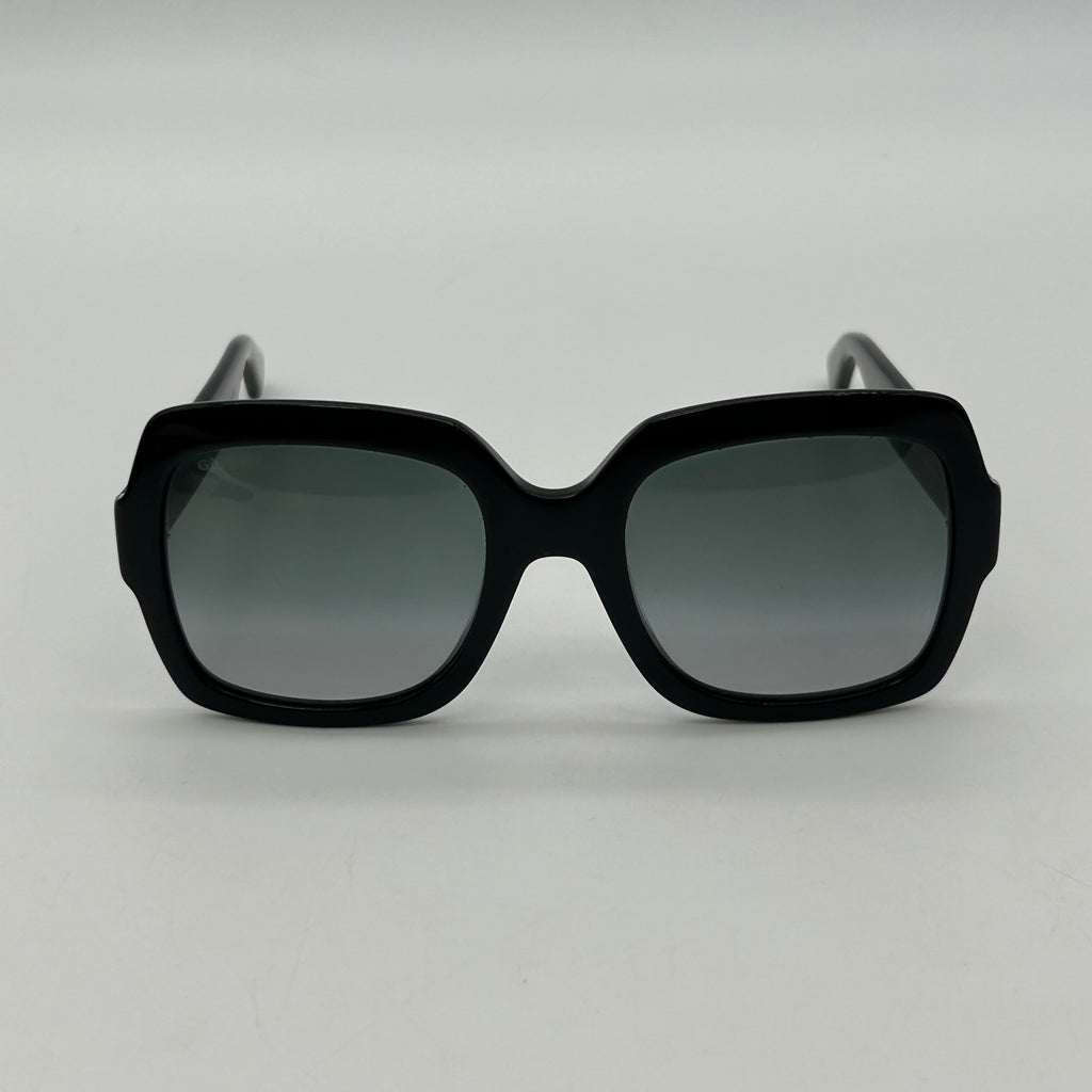 Authentic Gucci GG0036SN 001 Sunglasses Black Grey Gradient 54-22-140 Cat.3