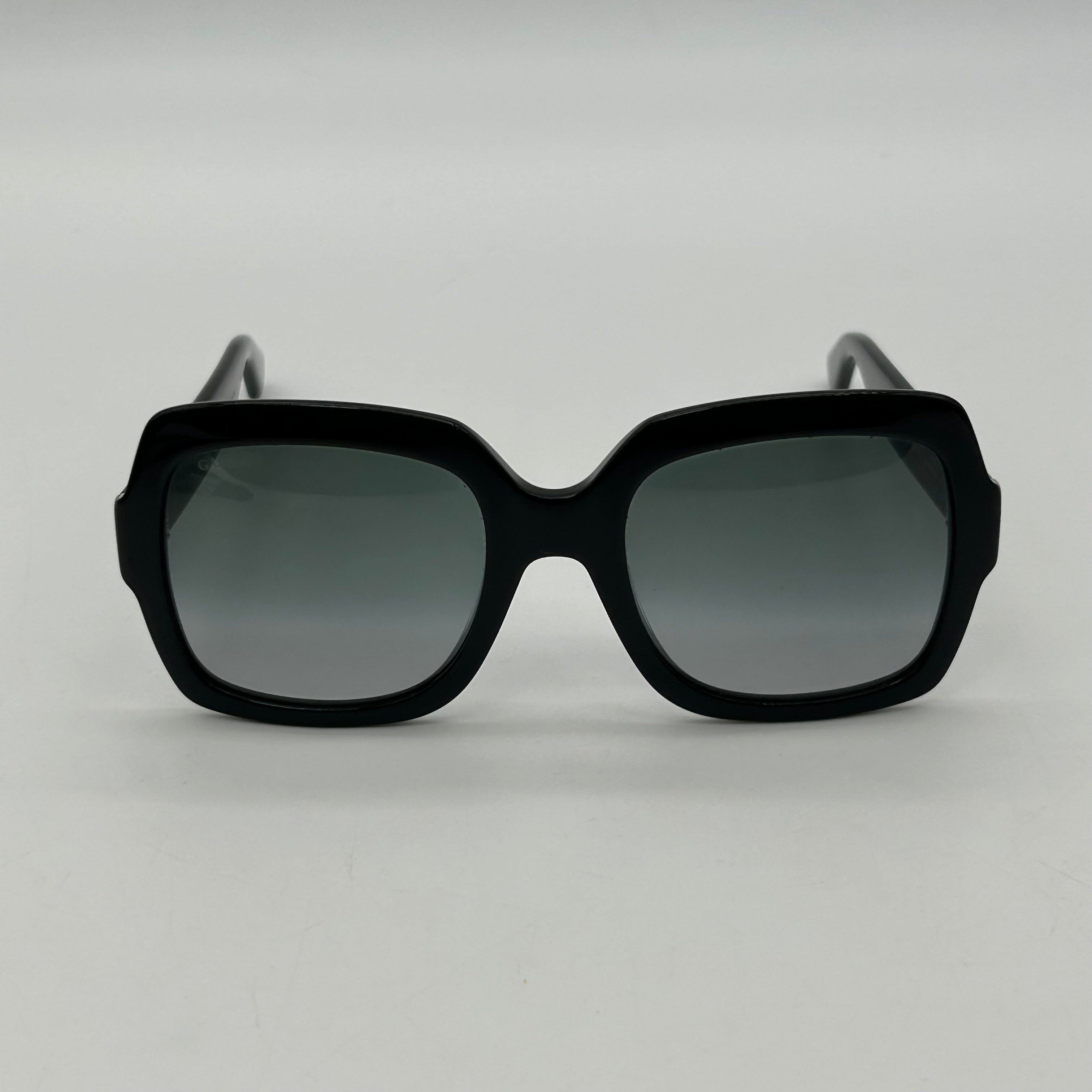 Authentic Gucci GG0036SN 001 Sunglasses Black Grey Gradient 54-22-140 Cat.3