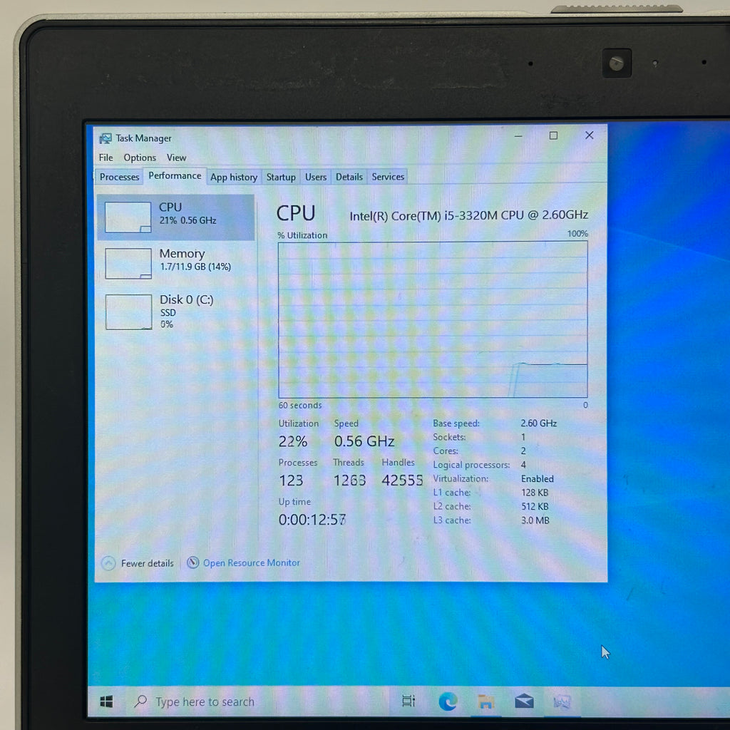 Dell Latitude E6430 14-inch Laptop Intel Core i5-3320M 12GB RAM 256GB SSD
