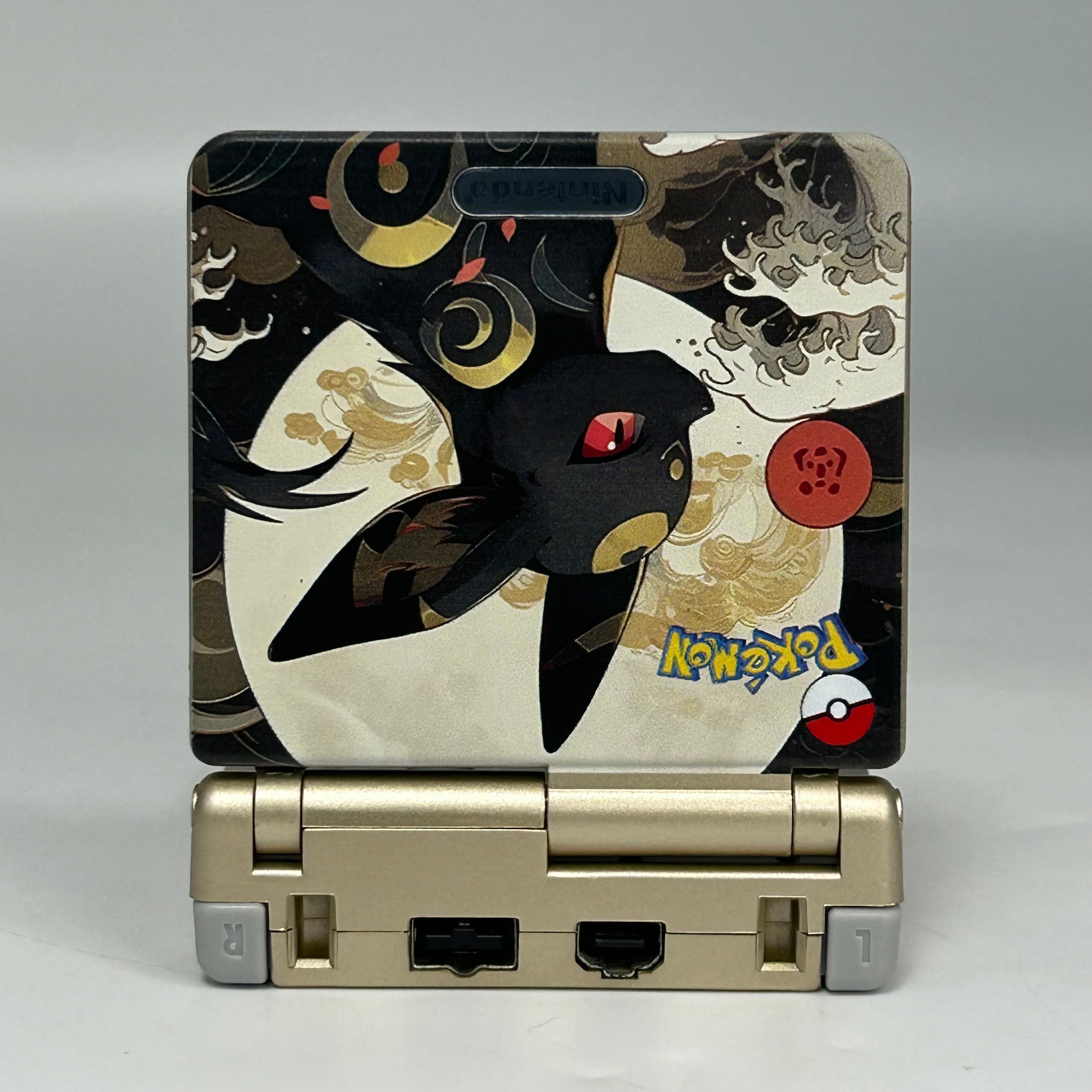 Pokémon Umbreon Nintendo Game Boy Advance GBA SP IPS v2 System 10 level AGS 101
