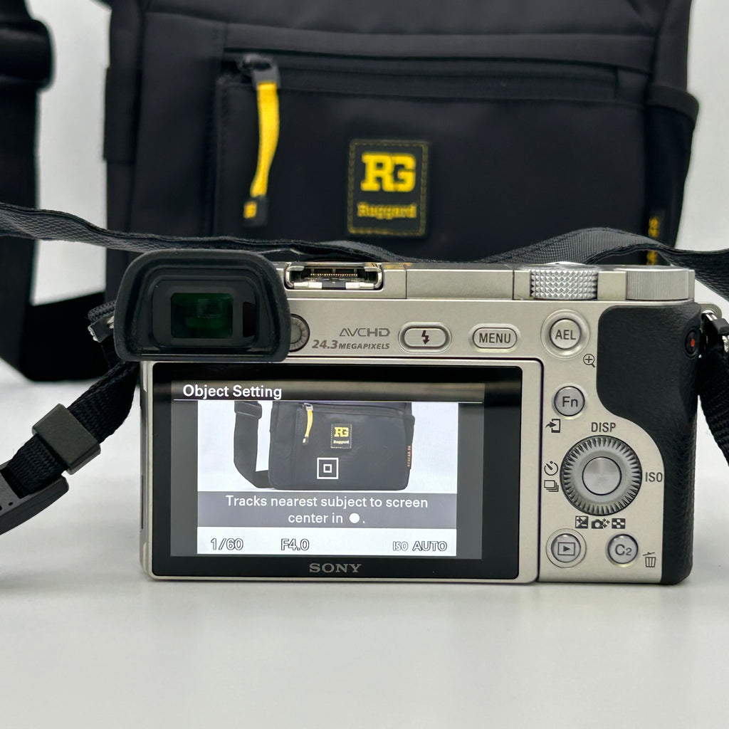 Sony Alpha A6000 Mirrorless Digital Camera w/16-50mm Lens English Silver - Used