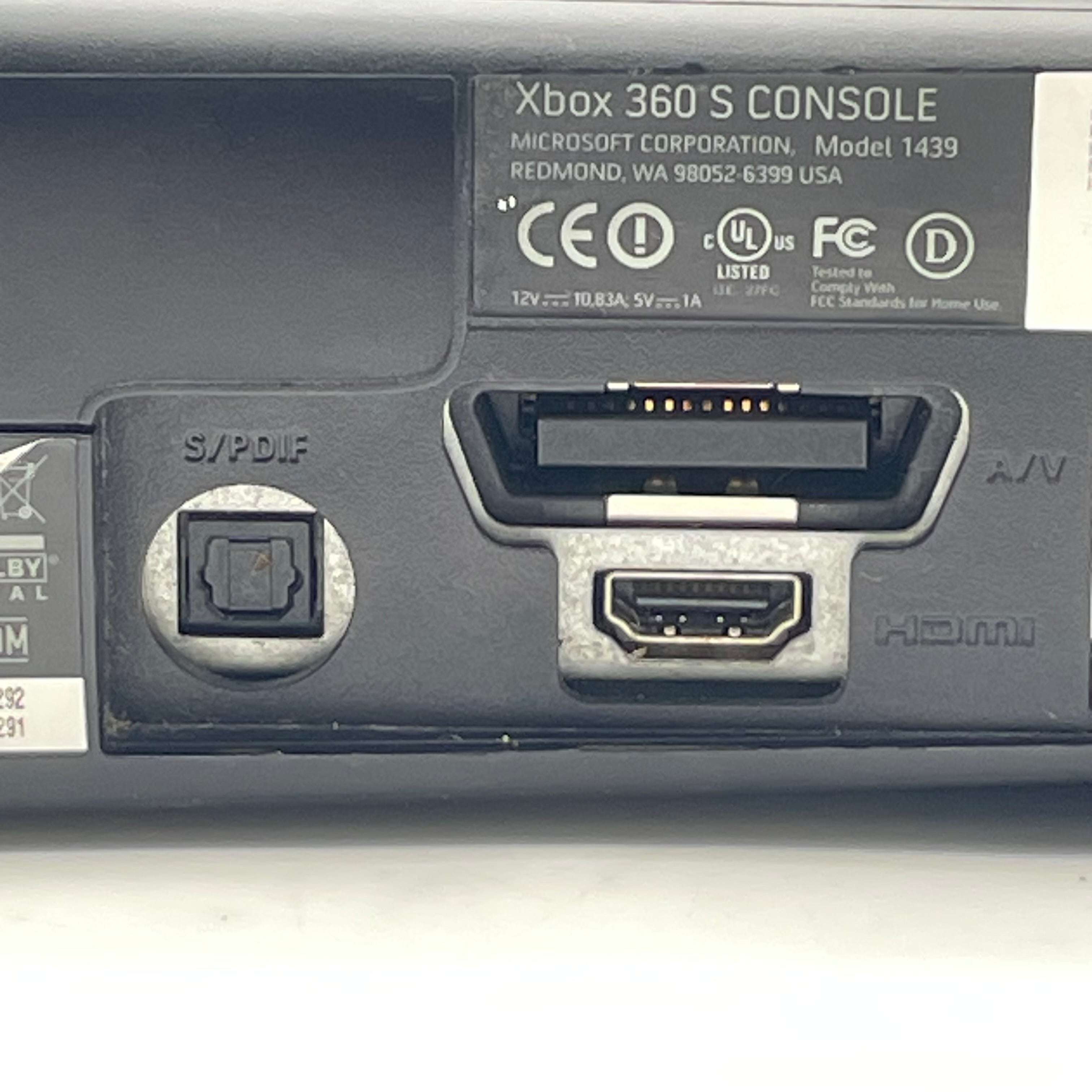 Microsoft Xbox 360 S 1439 Bundle w/ Games, Controller and Kinect