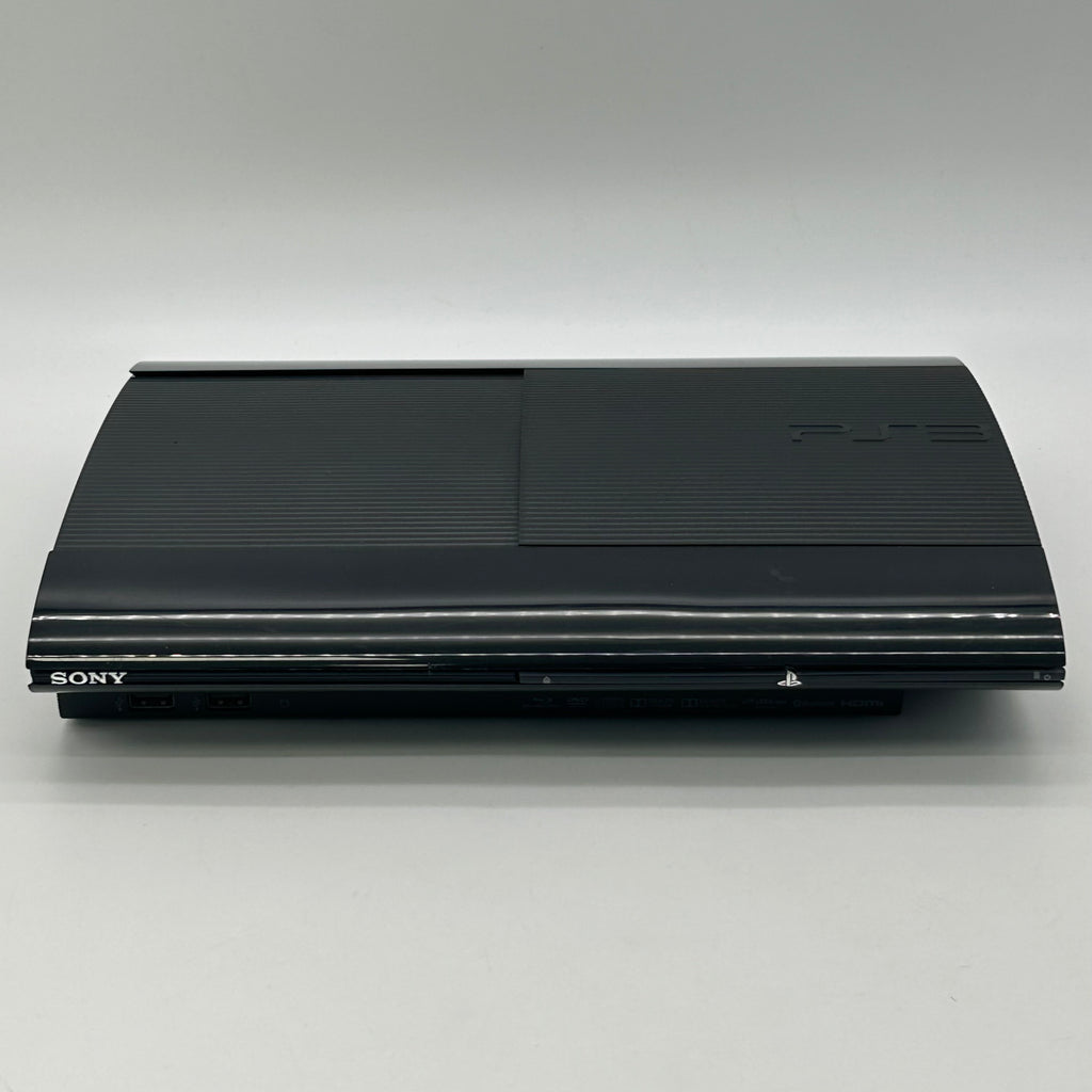 Sony PlayStation 3 Super Slim 500GB Console CECH-4001C W/5 Games & Cables Tested
