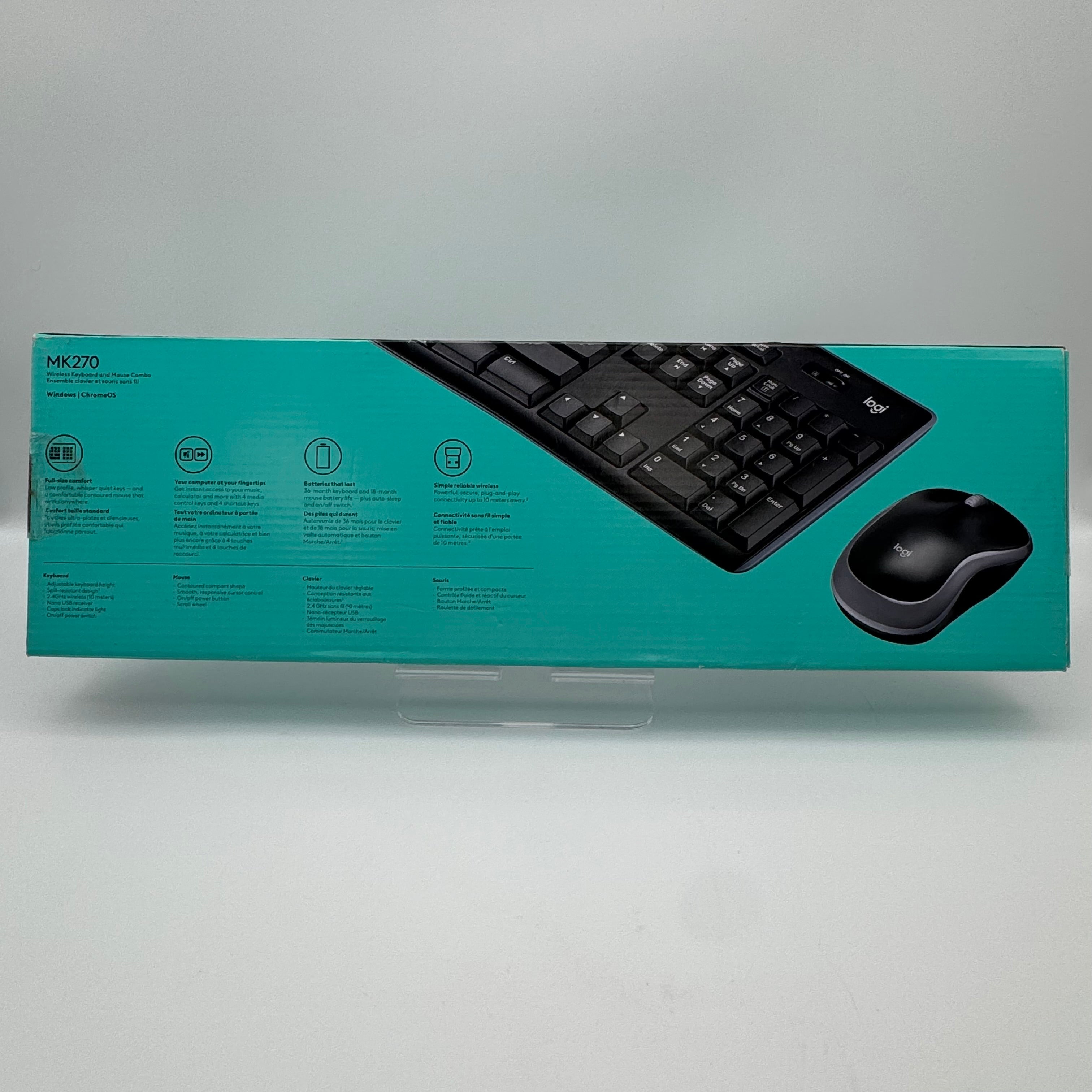 Logitech MK270 Wireless Keyboard - Open Box