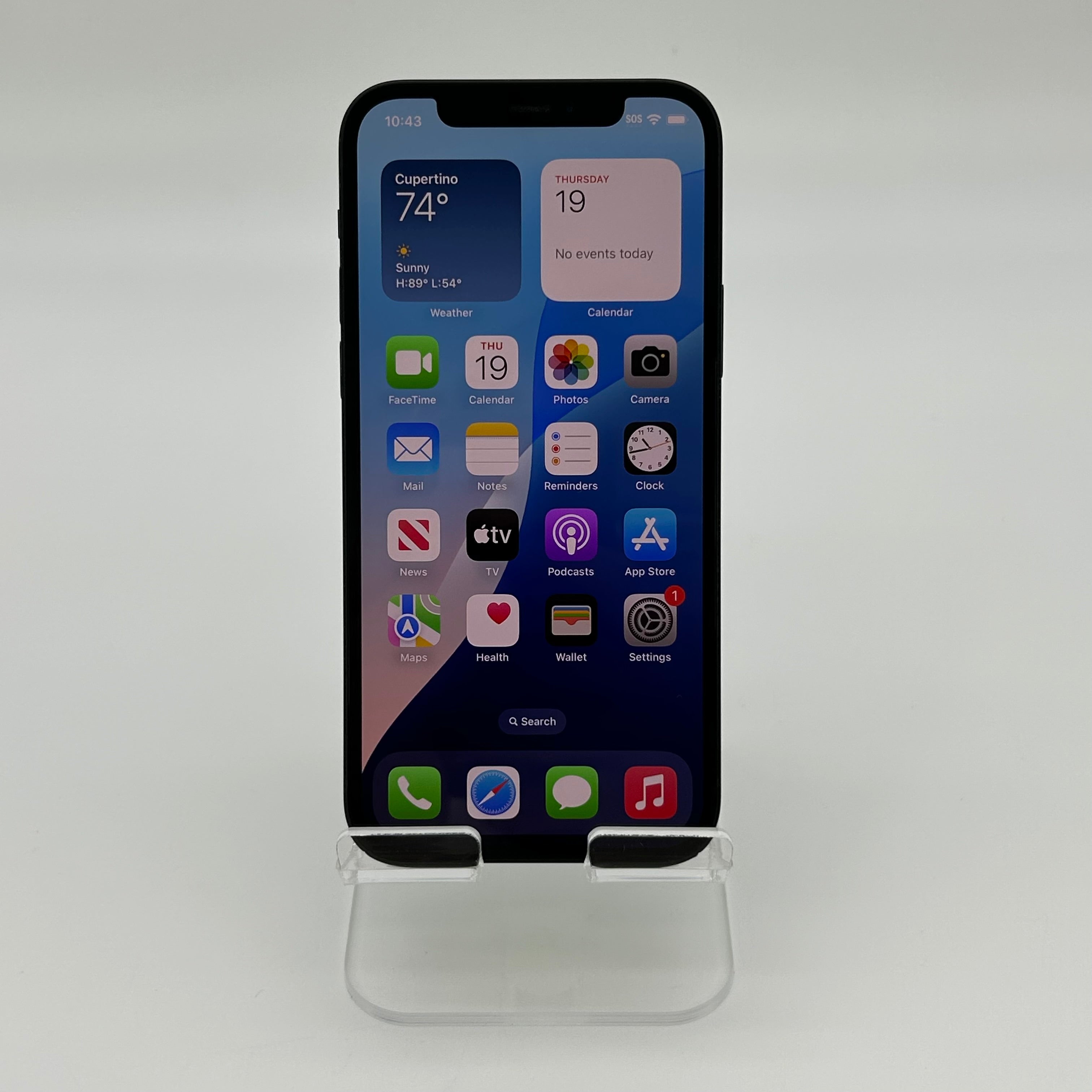 Unlocked Apple iPhone 12  - 128GB - Blue - 79% BH - MGER3LL/A iOS 18.5 Used