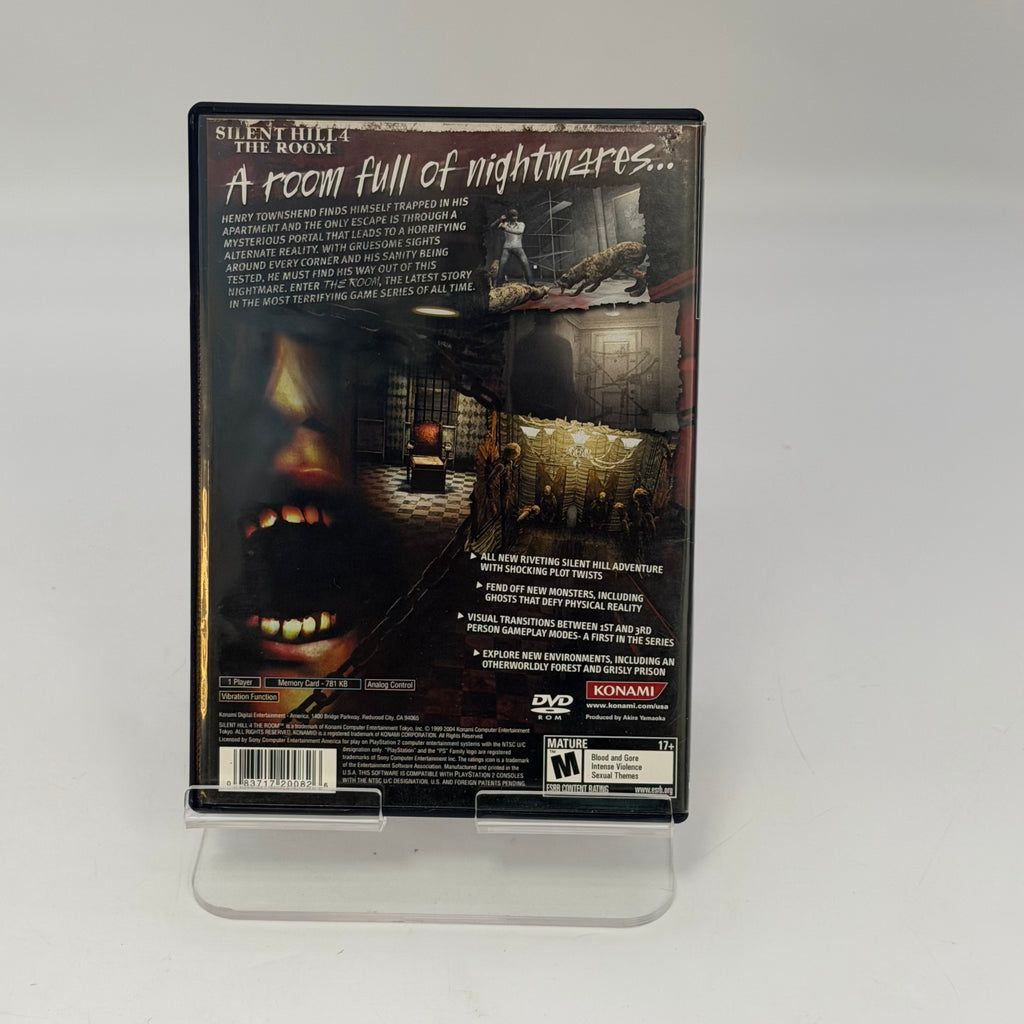 Silent Hill 4: The Room PS2 Game w/ Case & Manual - Tested