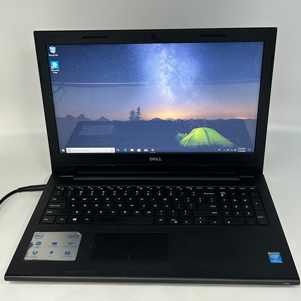 Dell Inspiron 3543 15" Core i3 4GB RAM 512GB HDD Black w/ Charger