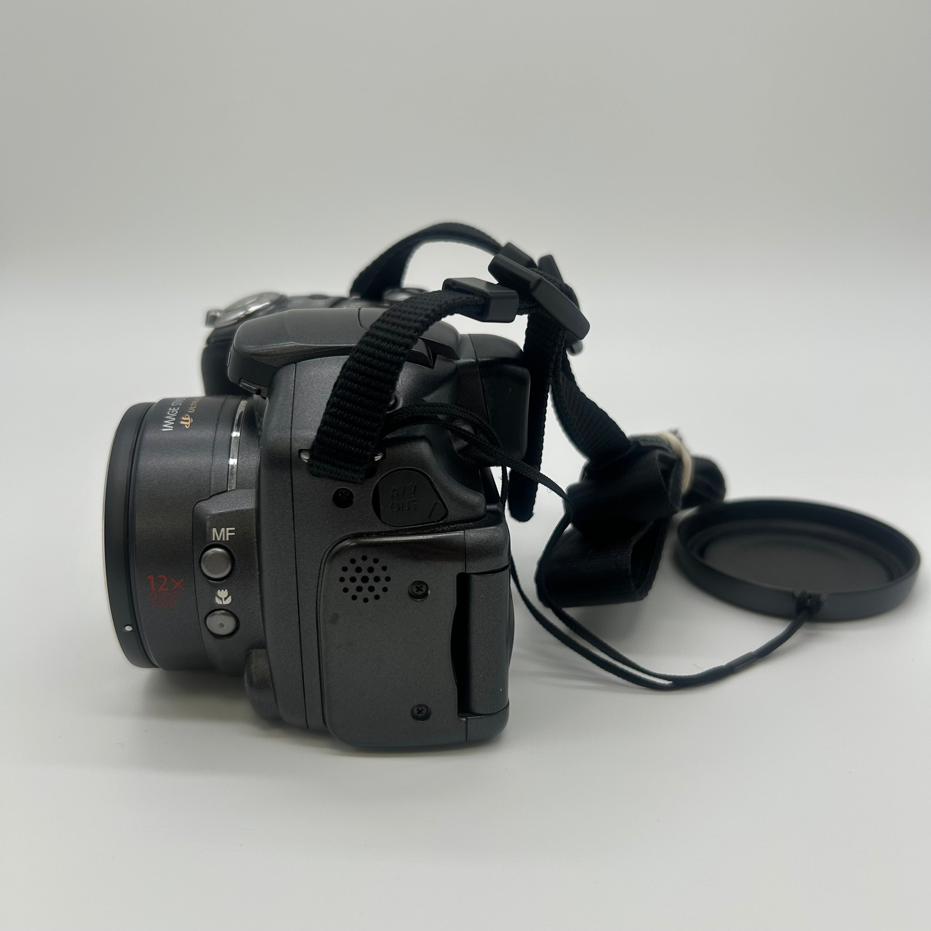 Canon PowerShot S3IS Black Digital Camera Used Serial Number 4328522964