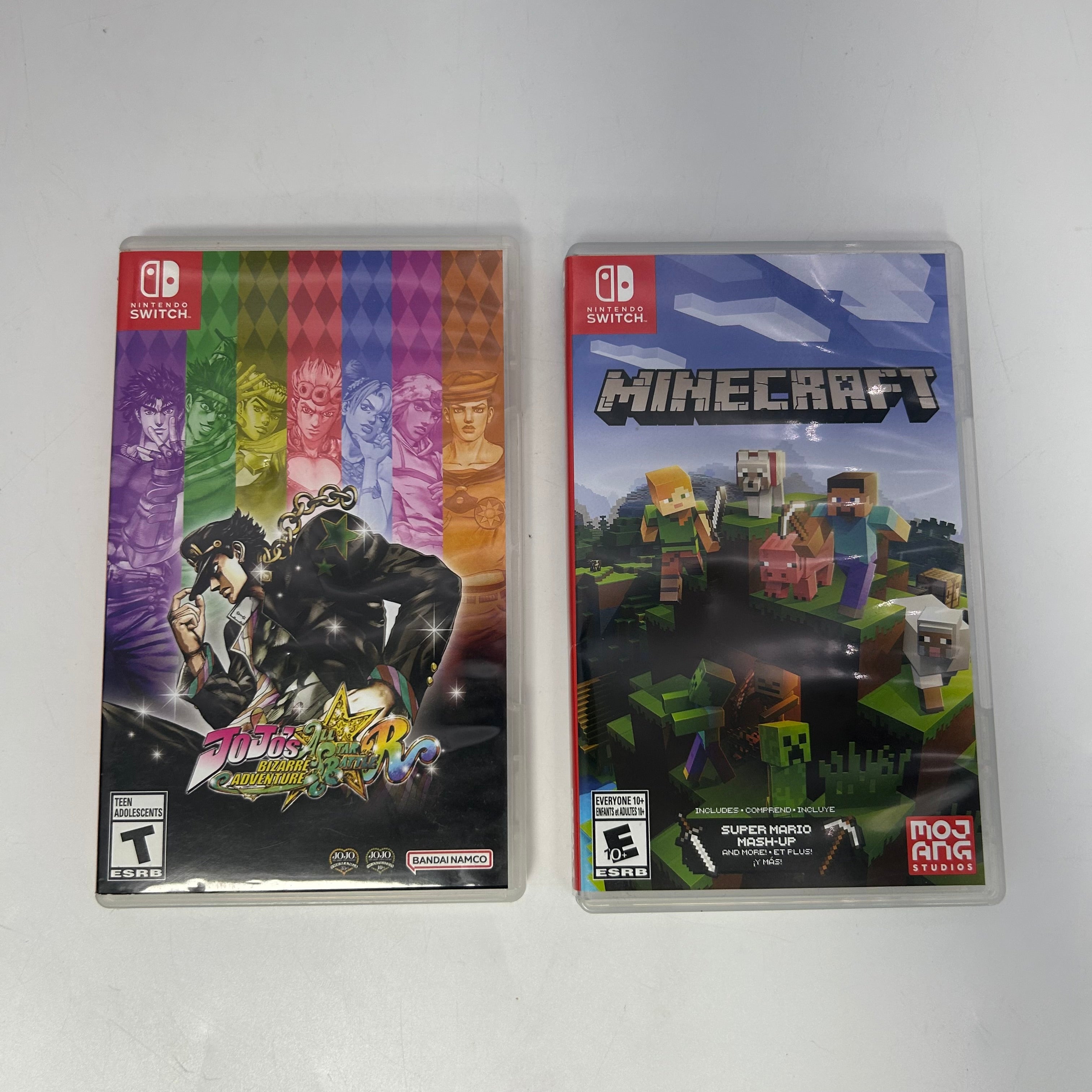 Nintendo Switch HAC-001-01 2019 Black 32GB Console with Joy-Cons, Power Cable, and Included Games