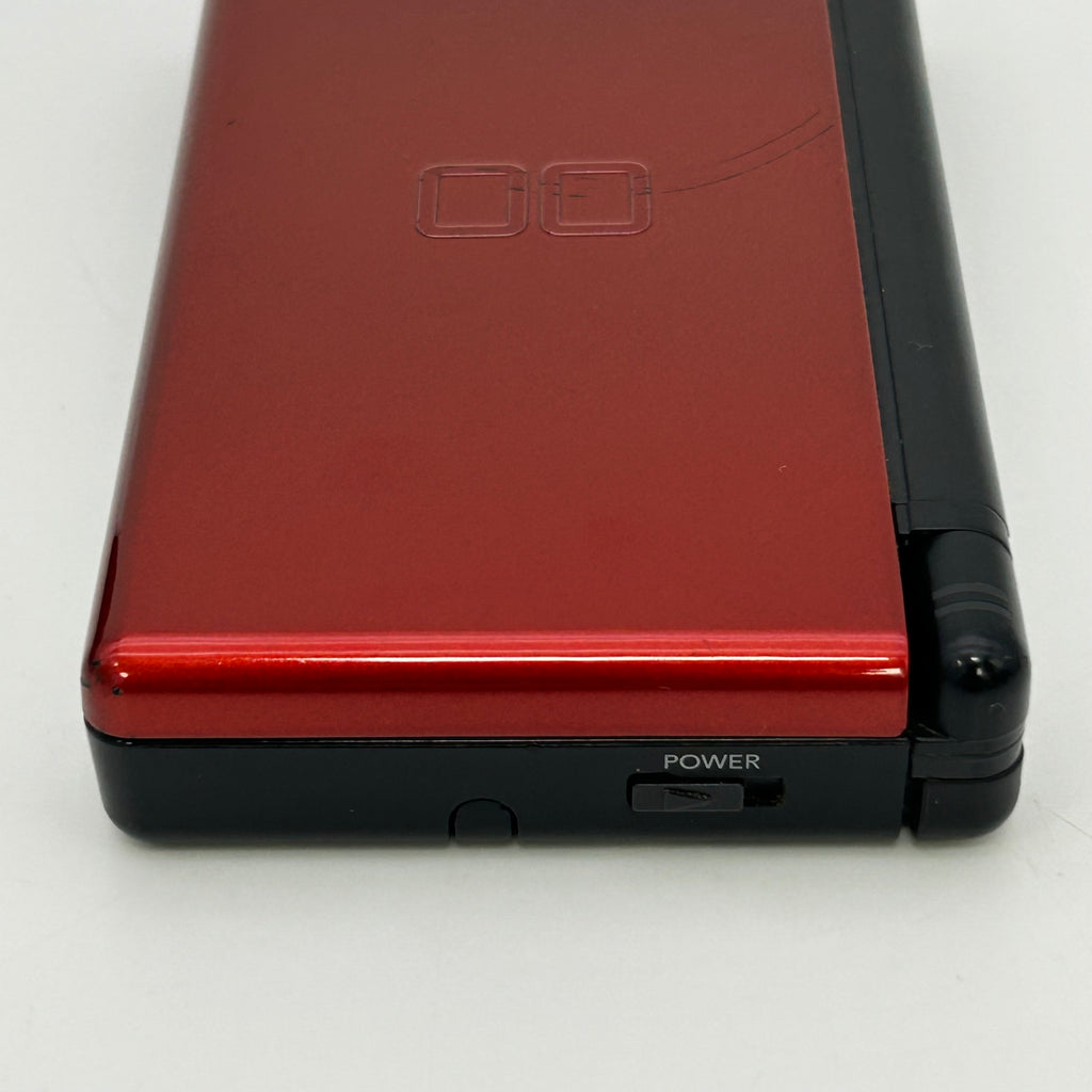 Nintendo DS Lite (USG-001) Red Console Bundle with Charger & 10 Games *Tested Working