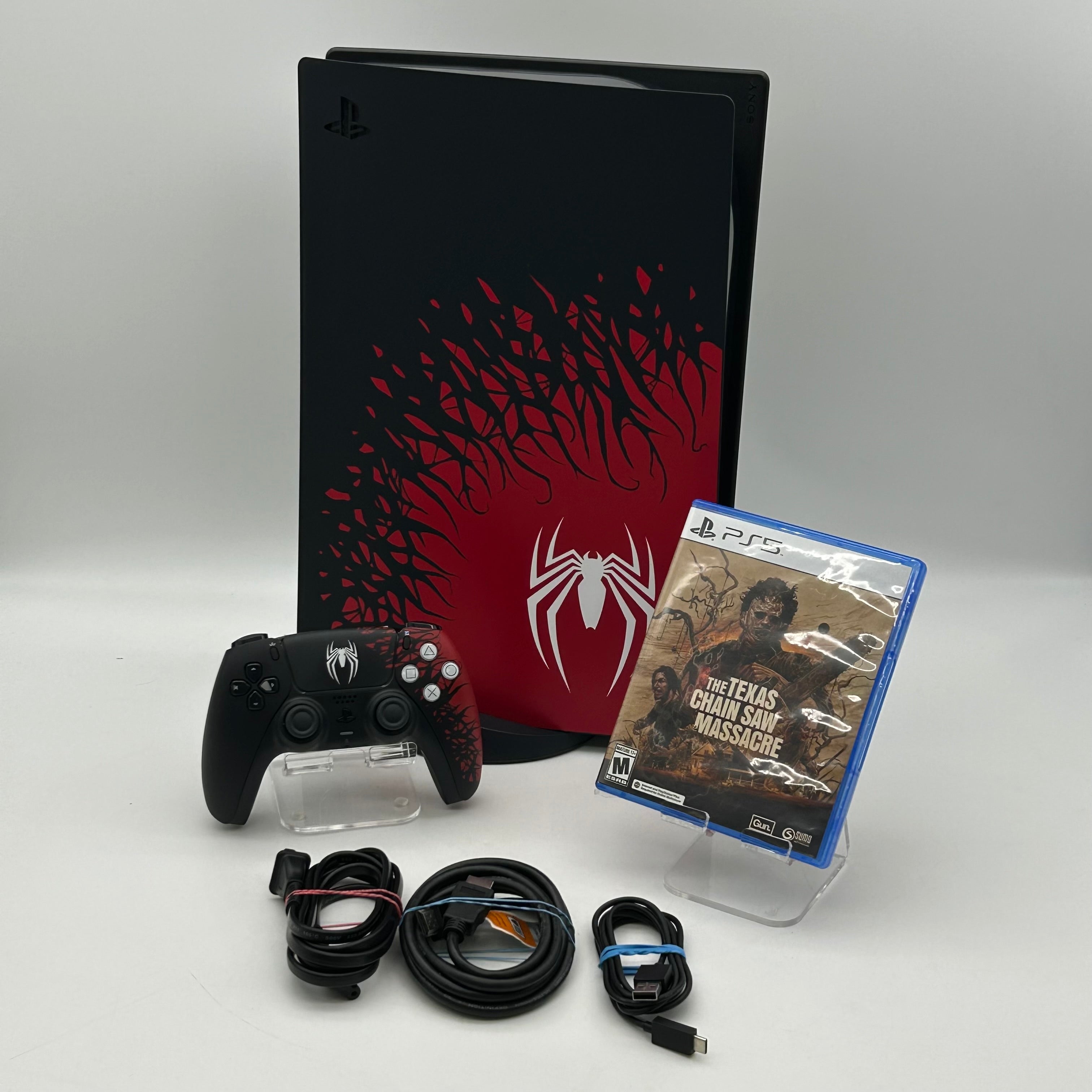 Sony PlayStation 5 Disc Edition (CFI-1015A) Marvel's Spider-Man 2 Limited Edition & One Game
