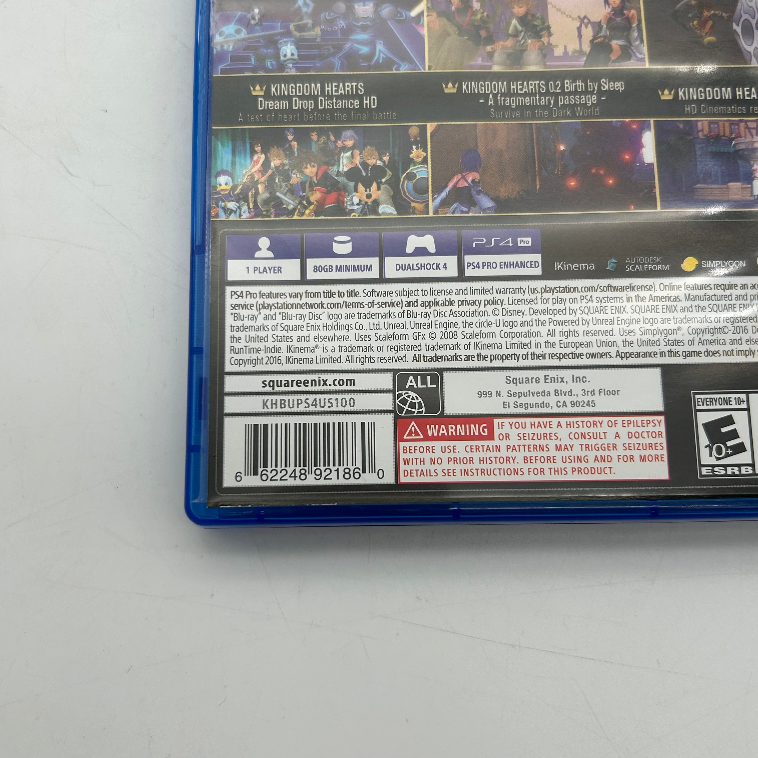 Kingdom Hearts The Story So Far - Sony PlayStation 4 Tested