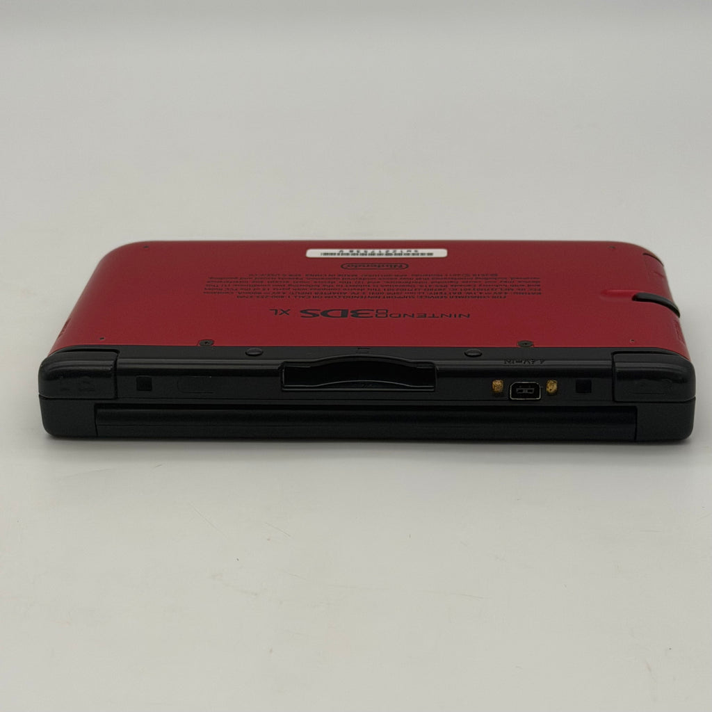 Nintendo 3DS XL SPR-001 Red/Black System w/ Charger & Stylus