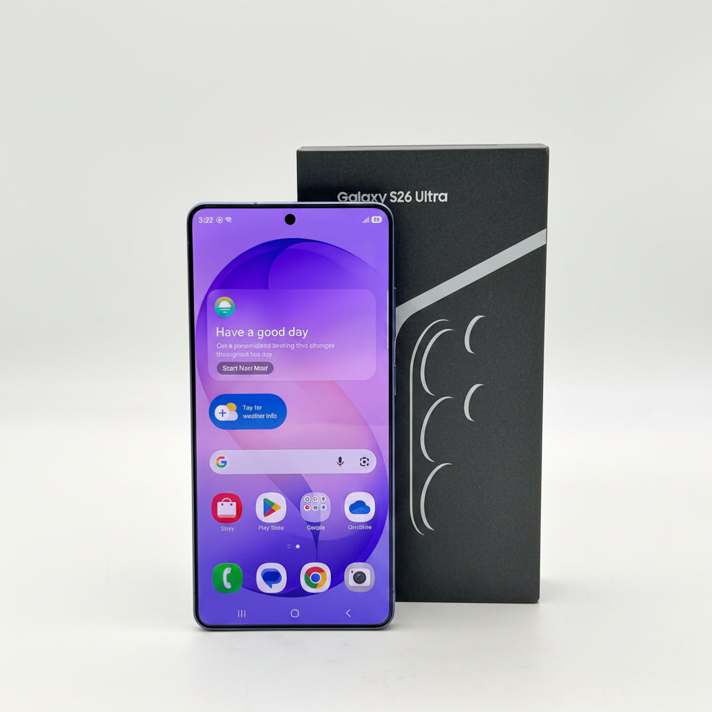 Factory Unlocked Samsung Galaxy S26 Ultra 12GB RAM 256GB SM-S948U1 Cobalt Violet